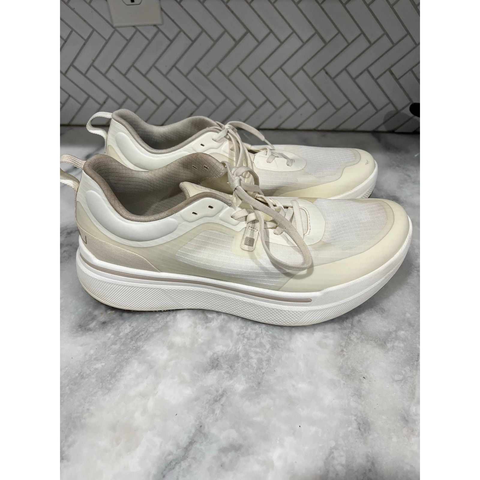 Other Ahnu M Sequence 1 Low Men’s 11.5 White Hemp Size US 11.5 / EU 44-45 - 9 Thumbnail