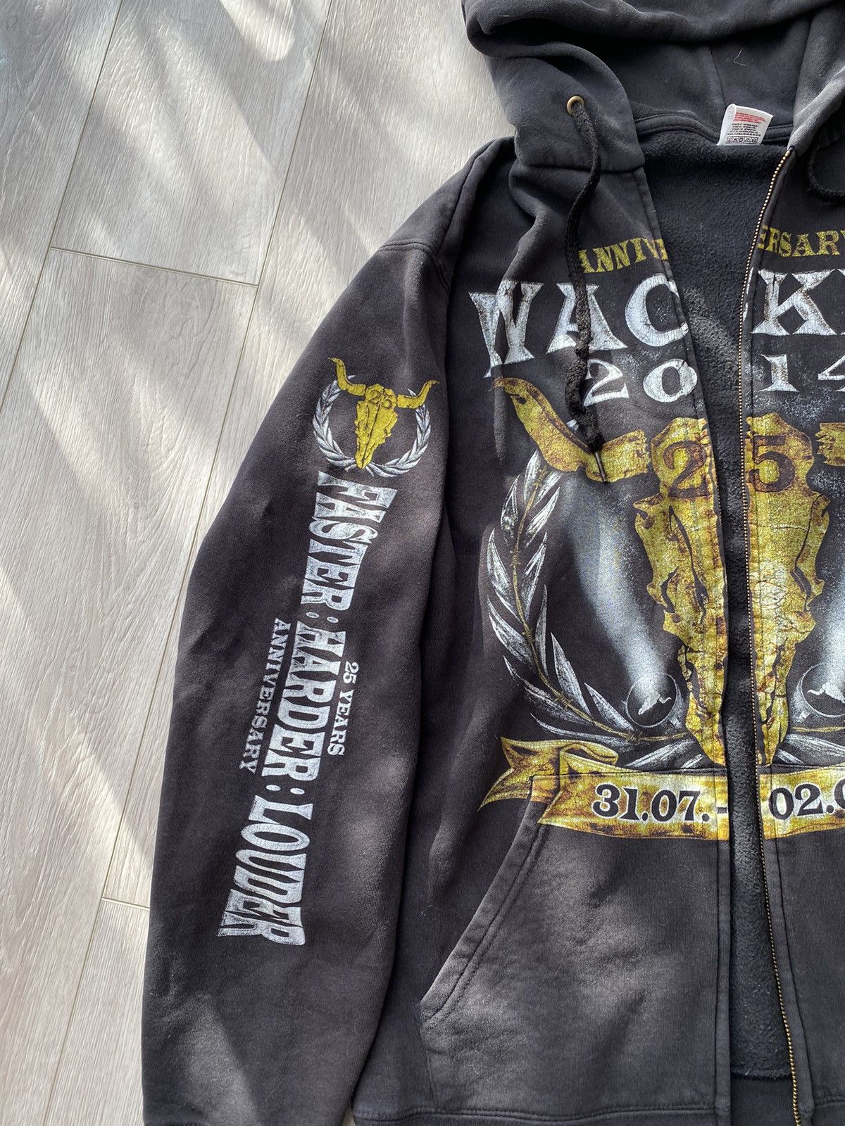 Band Tees × Vintage Wacken vintage band hoodie zip festival music Size US XL / EU 56 / 4 - 3 Thumbnail