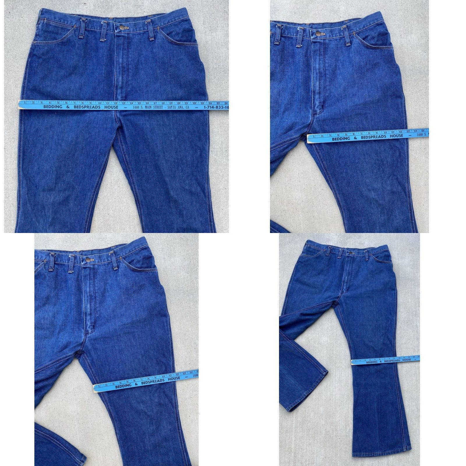 Wrangler VINTAGE Wrangler Jeans Mens 42 Regular 32.5 Inseam 5-Pocket Denim Blue Zip IDEAL Cowboy Size US 42 / EU 58 - 11 Thumbnail