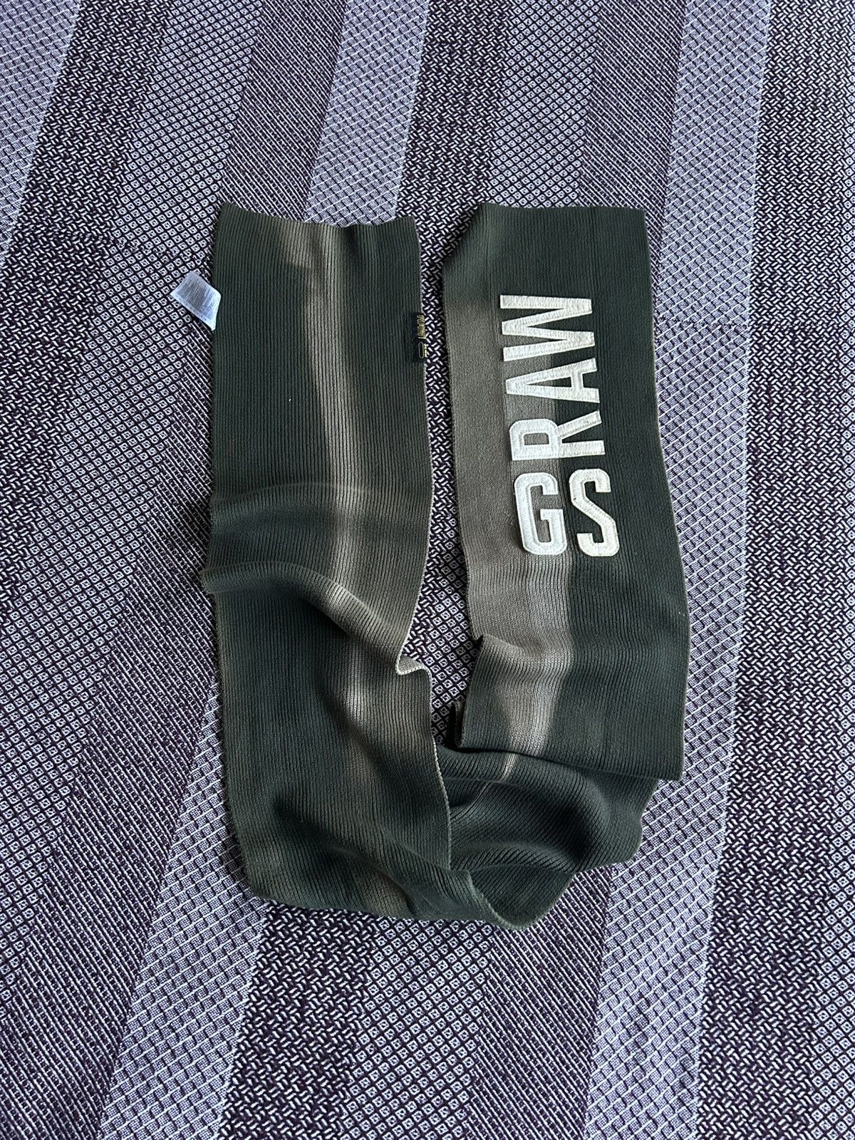 G-Star Vintage G-star Raw Crockett Scarf Faded Big Logo OS Unisex Size ONE SIZE - 8 Thumbnail