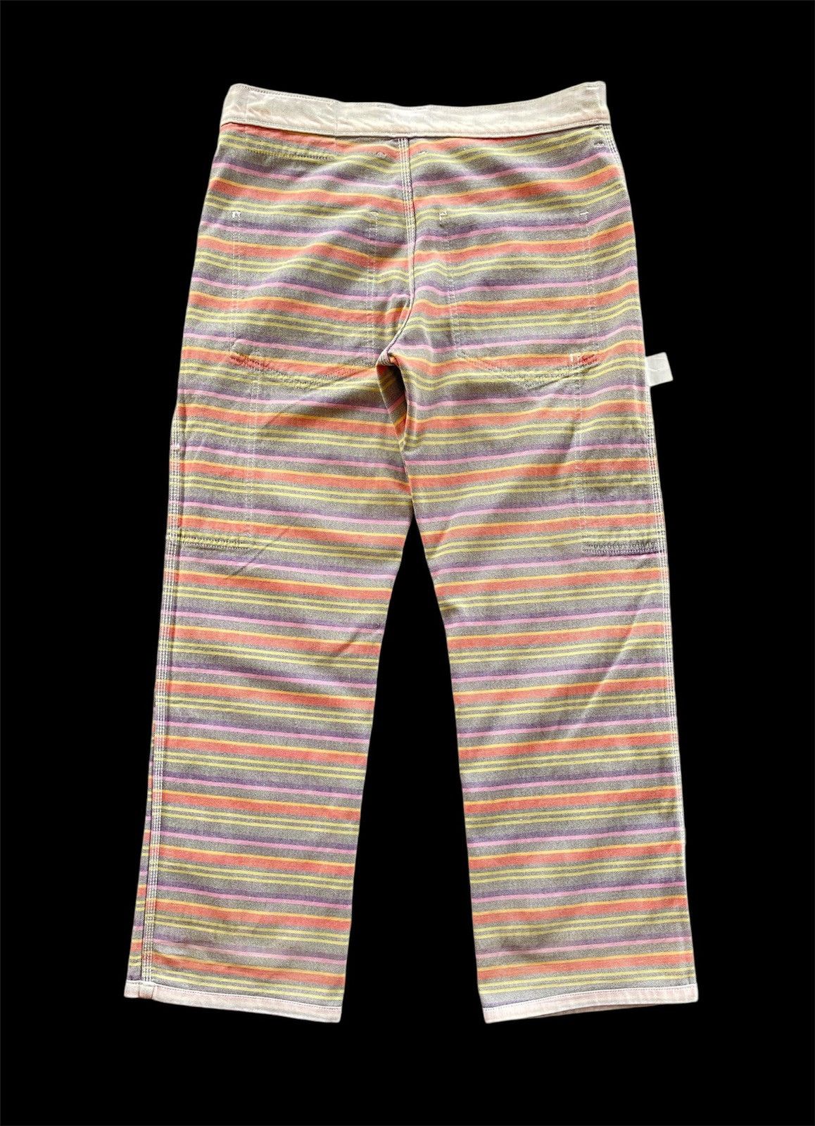 Japanese Brand × Vintage OZONE ROCKS CARPENTER RAINBOW JEANS Size US 34 / EU 50 - 6 Thumbnail