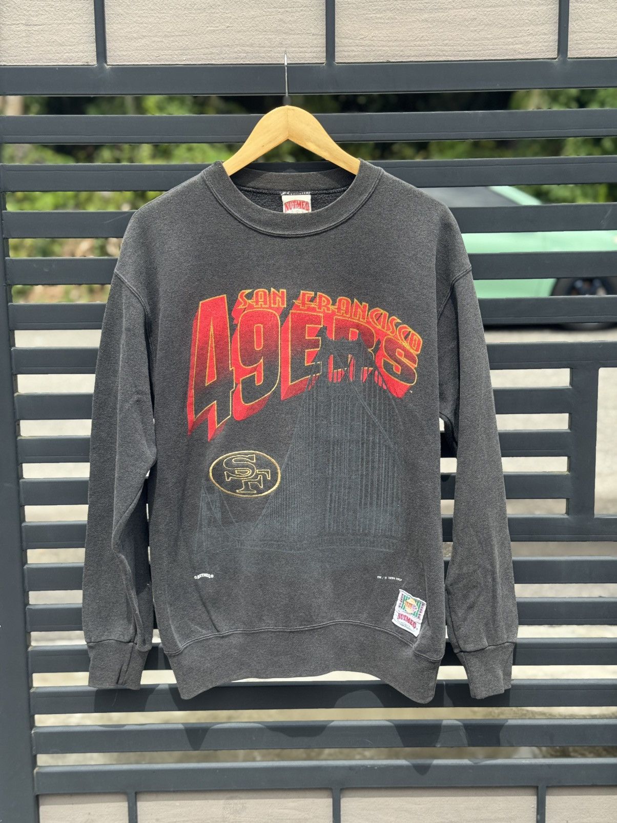 Nutmeg Vintage 94’ San Francisco 49 Ers Sweatshirt Size US L / EU 52-54 / 3 - 1 Thumbnail