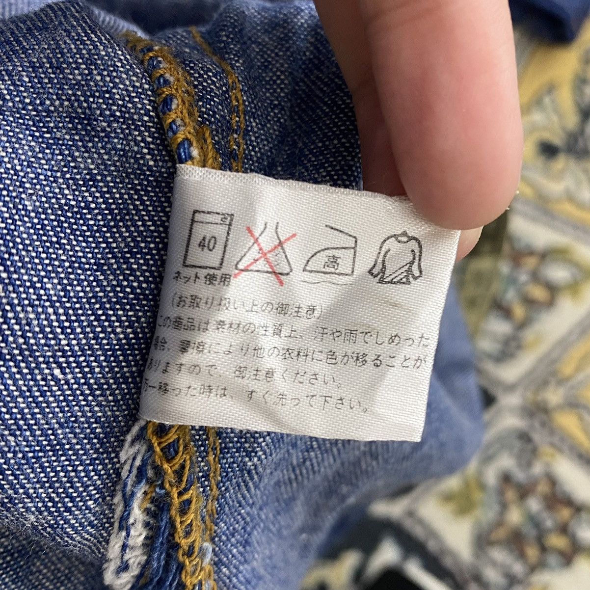 Other TEAM BLUEKY ANORAK Denim Jeans Hooded Jacket Size US XL / EU 56 / 4 - 5 Thumbnail