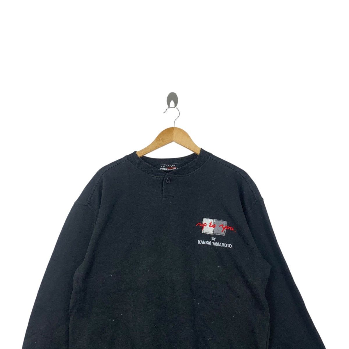 Kansai Yamamoto Vintage KANSAI YAMAMOTO Up To You Collection Henley Size L / US 10 / IT 46 - 2 Thumbnail