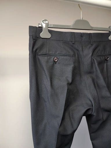 Tom Ford o1sm1stk0725 Atticus Belt Loop Trouser in Black Size US 30 / EU 46 - 3 Thumbnail