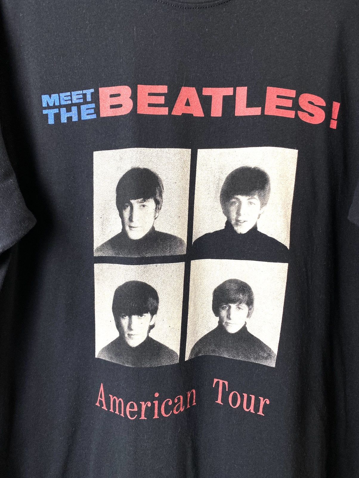 Band Tees Vintage Style 1964 The Beatles American Tour Band T Shirt Size US XL / EU 56 / 4 - 3 Thumbnail