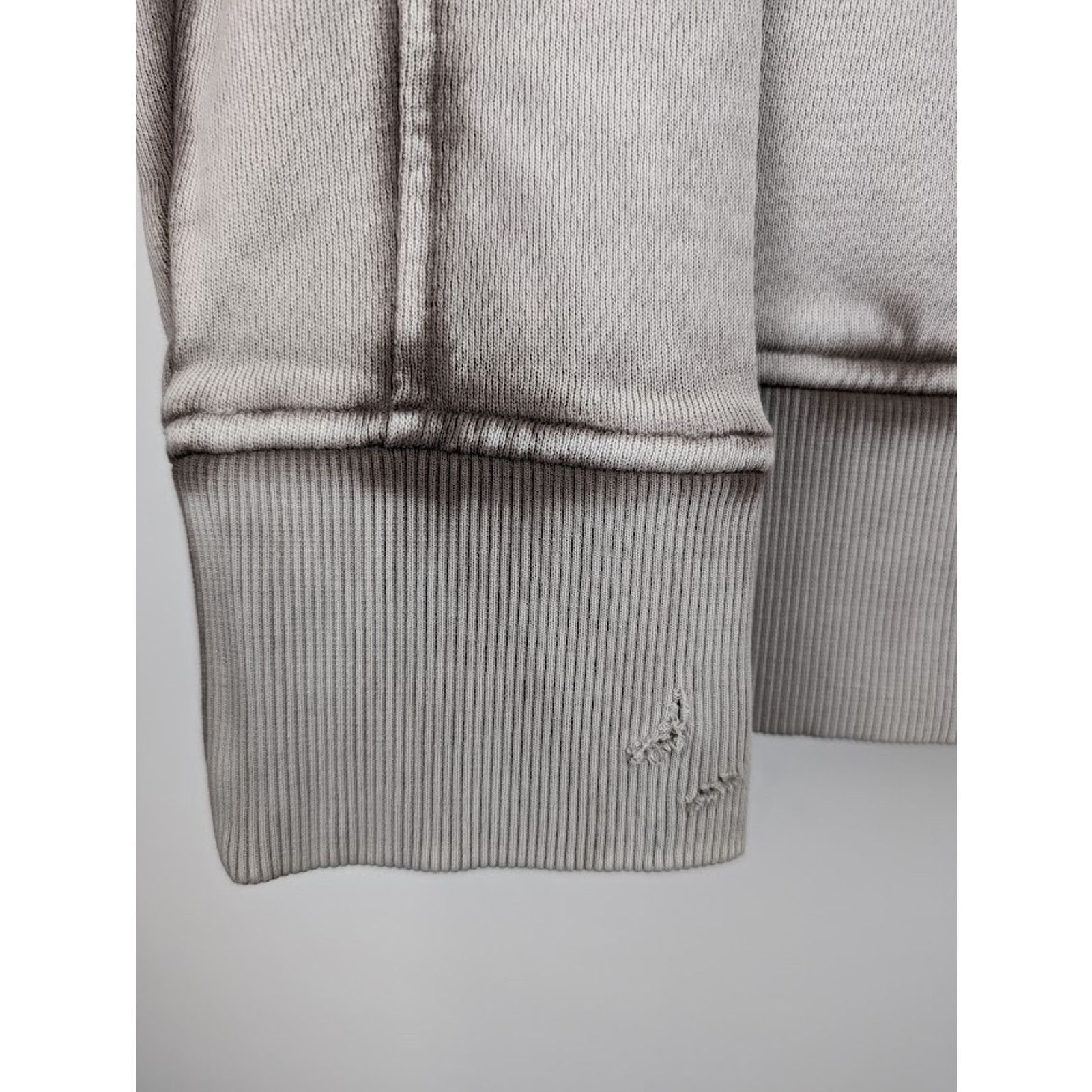 Balmain o1rshd1 Washed Hoodie in Grey Size US M / EU 48-50 / 2 - 8 Thumbnail