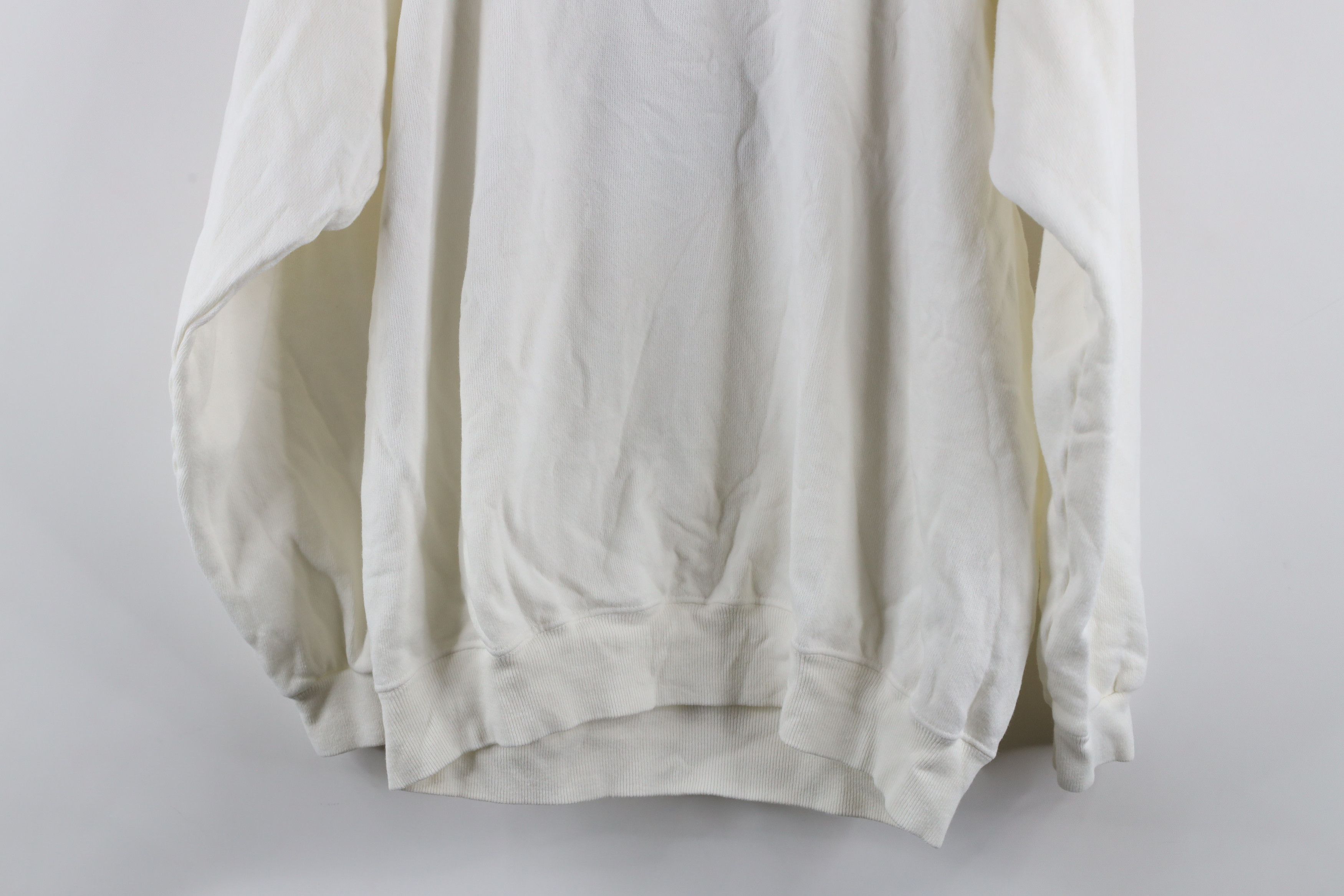 Hanes × Vintage Vintage 80s Tandem Computers On COO Sweatshirt White USA Size US L / EU 52-54 / 3 - 9 Thumbnail