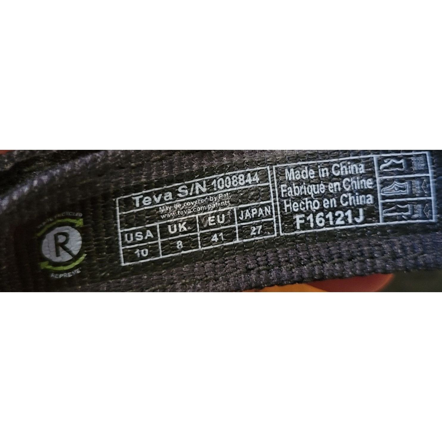 Teva Teva Platform Sandals 10 Lightweight Comfort Summer FLATFORM Size US 10 / IT 40 - 4 Thumbnail