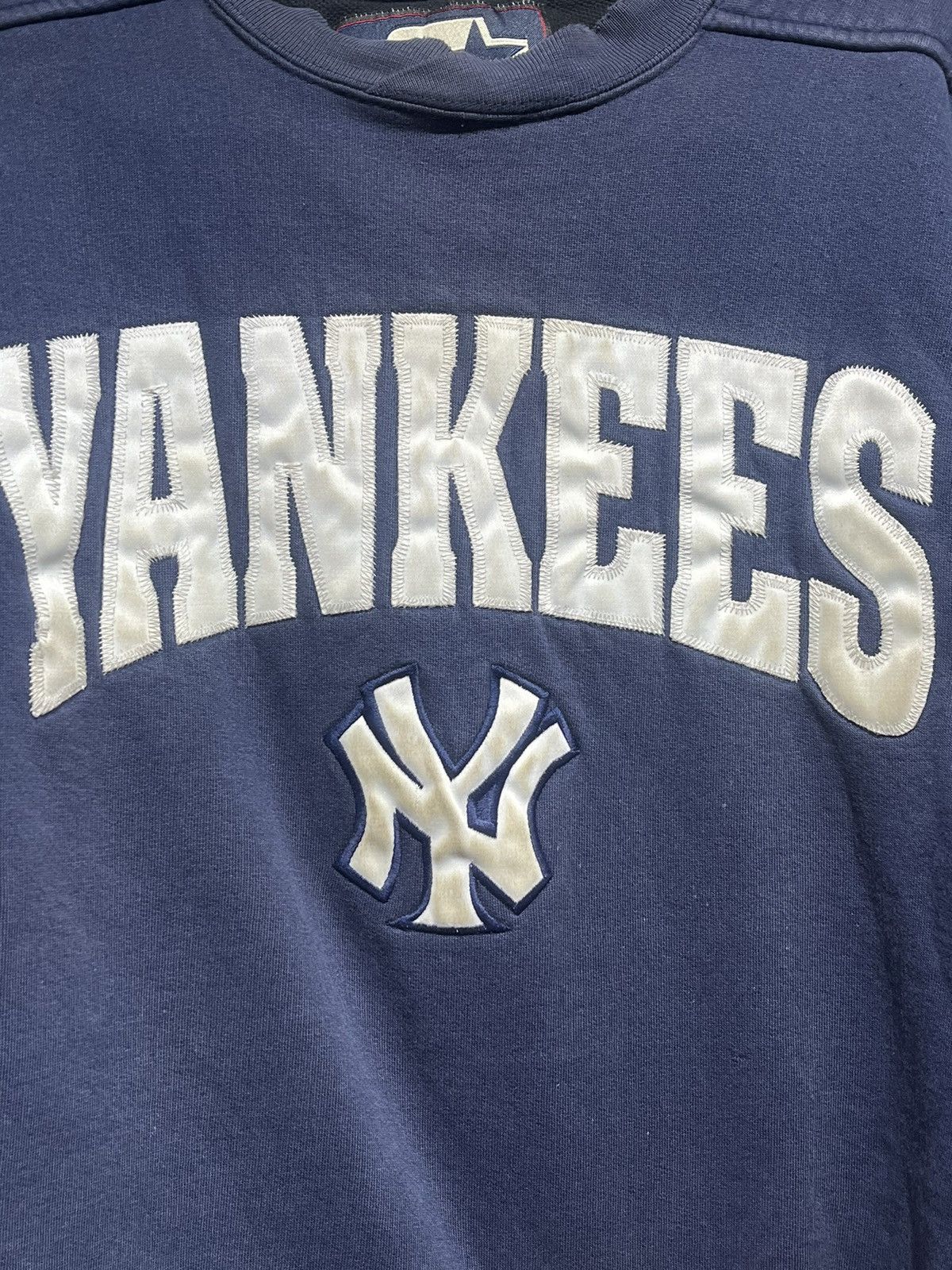 New York Yankees × Starter × Vintage Vintage 1998 Yankees World Series sweatshirt Size US L / EU 52-54 / 3 - 3 Thumbnail
