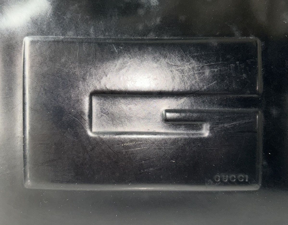 Gucci Vintage Gucci Tom Ford Patent Leather Wristlet Bag (project) Size ONE SIZE - 2 Thumbnail