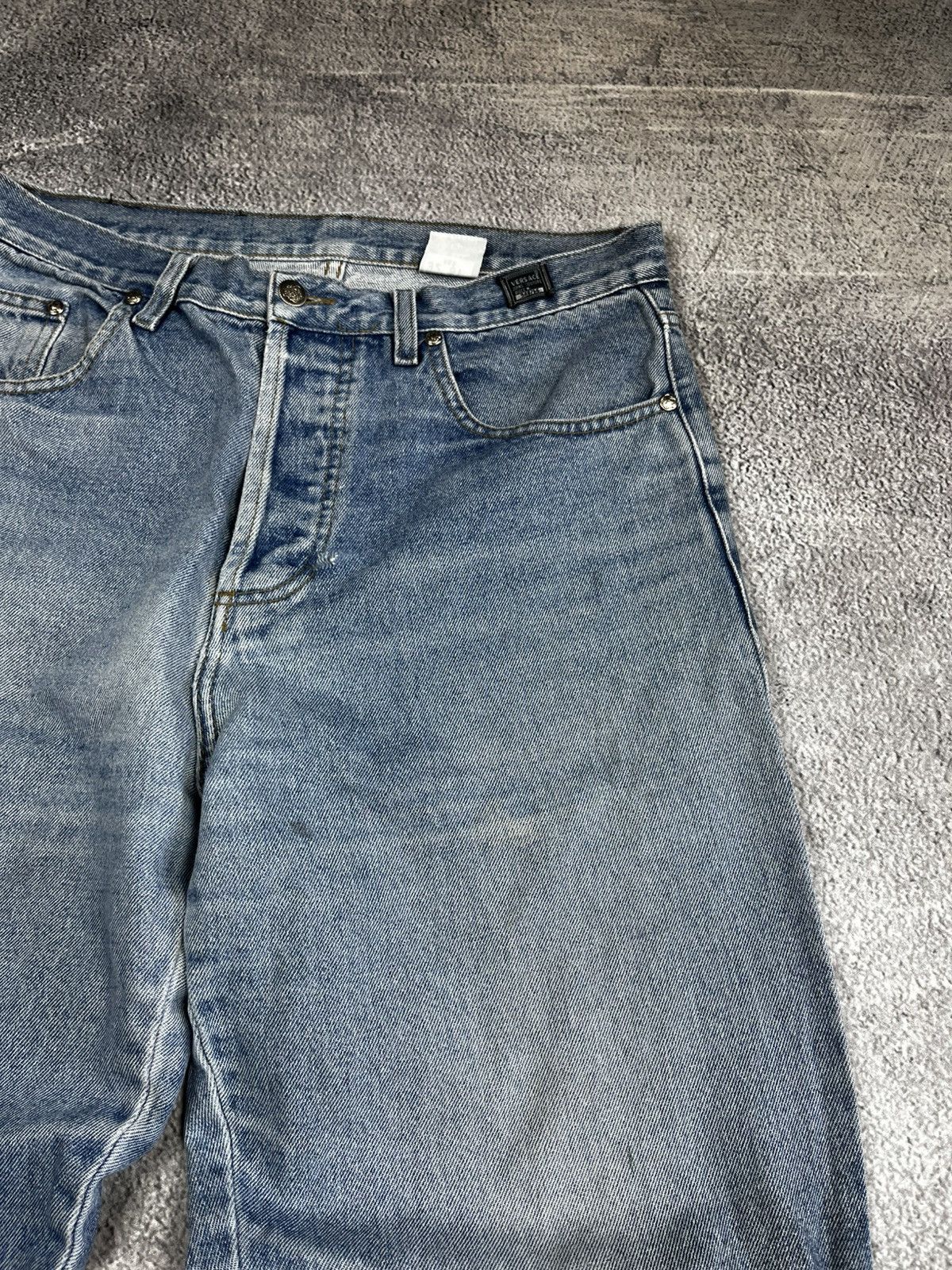 Versus Versace Versace denim pants vintage 90s Size US 32 / EU 48 - 2 Thumbnail