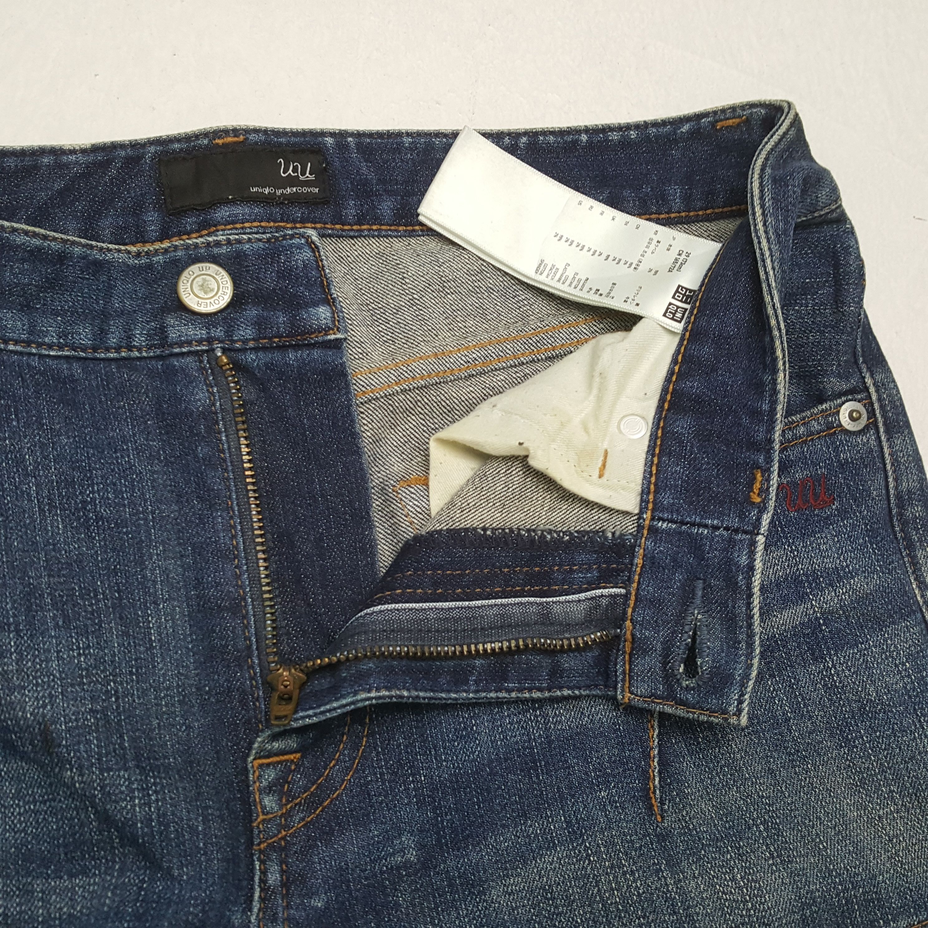 Undercover × Uniqlo × Vintage UNIQLO x UNDERCOVER Japanese Brand Jeans Size US 30 / EU 46 - 12 Thumbnail