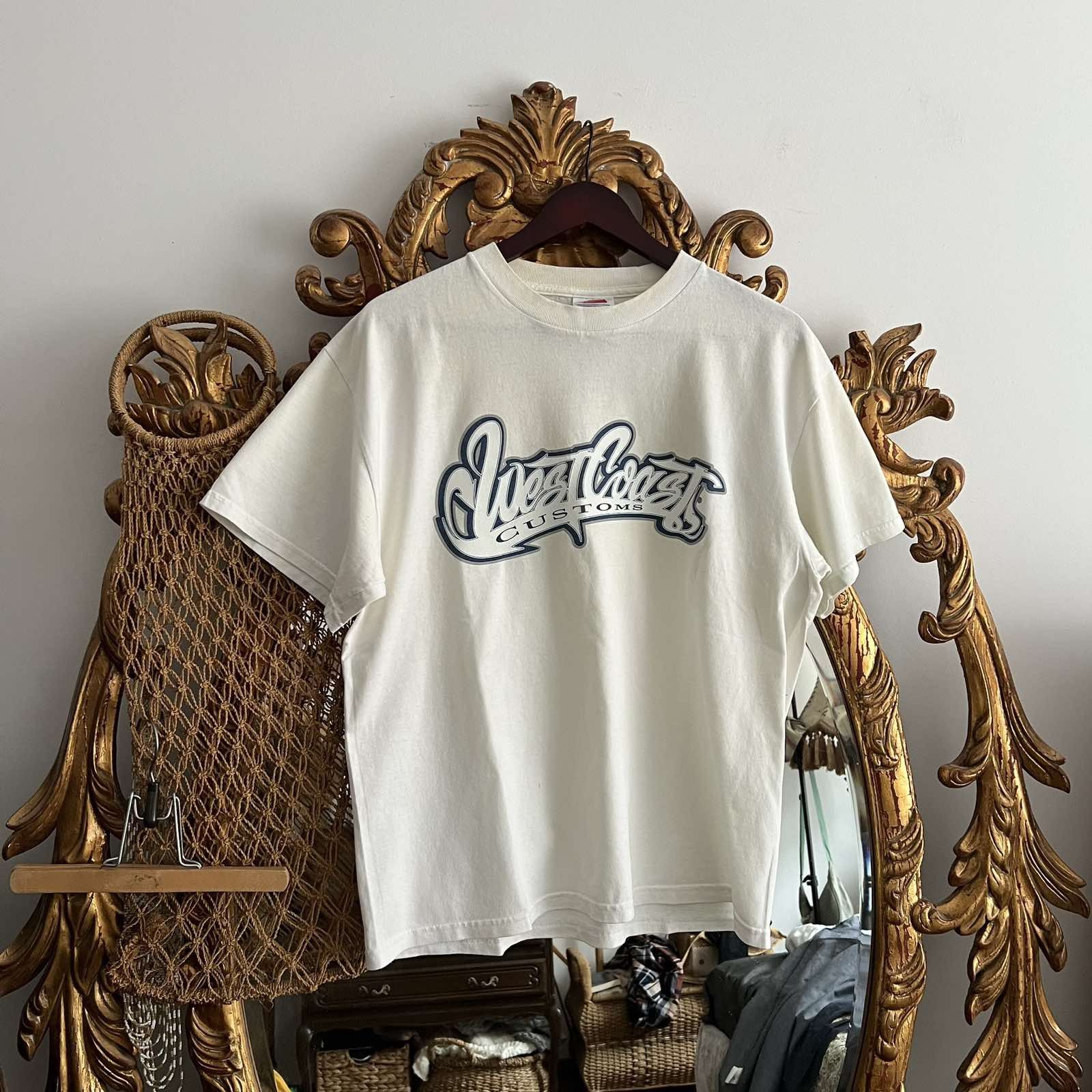 Rap Tees × Vintage Vintage Y2K “West Coast Customs” Tee 90s Sz L Size US L / EU 52-54 / 3 - 1 Thumbnail