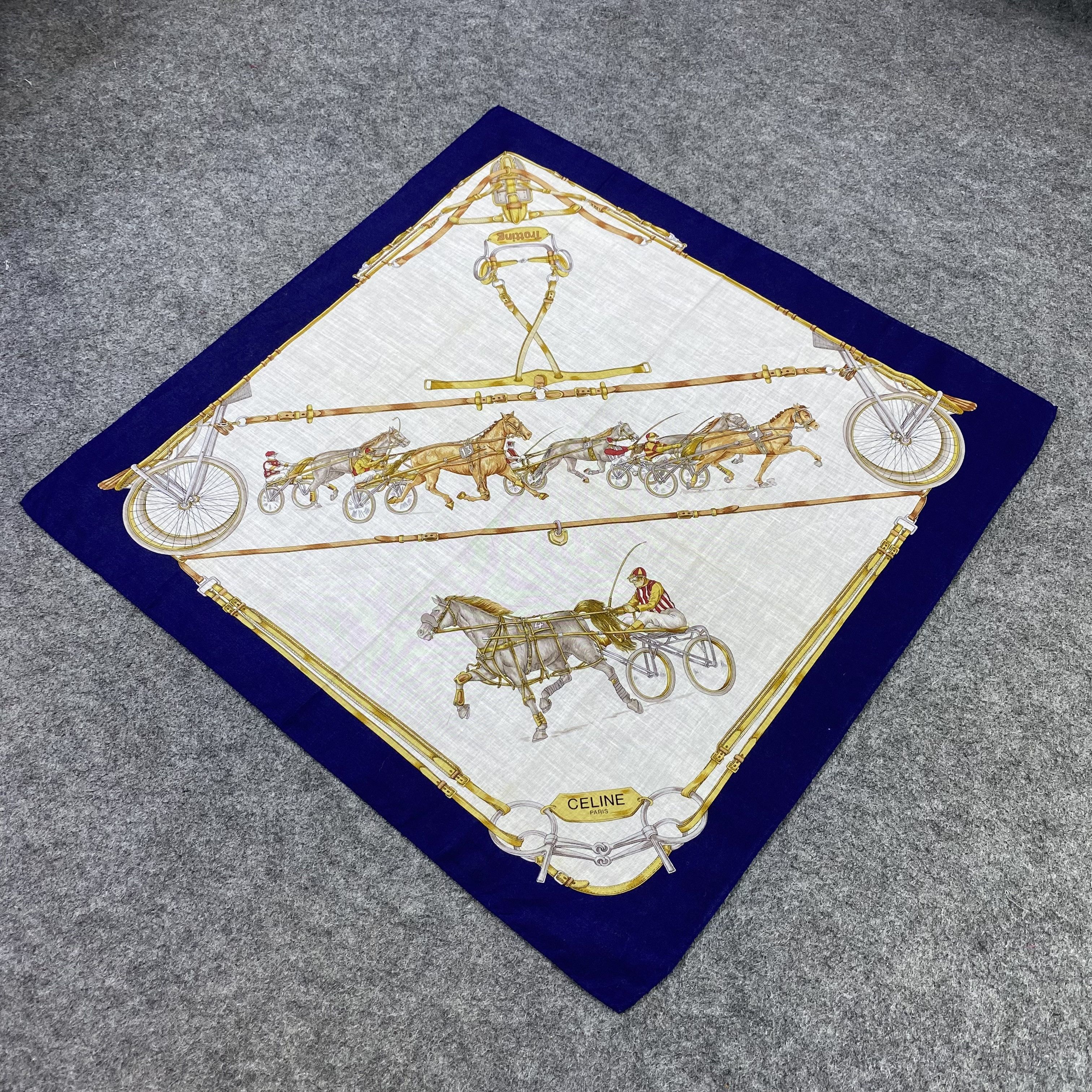 Celine Celine Handkerchief / Bandana / Neckerchief-B2166 Size ONE SIZE - 4 Thumbnail