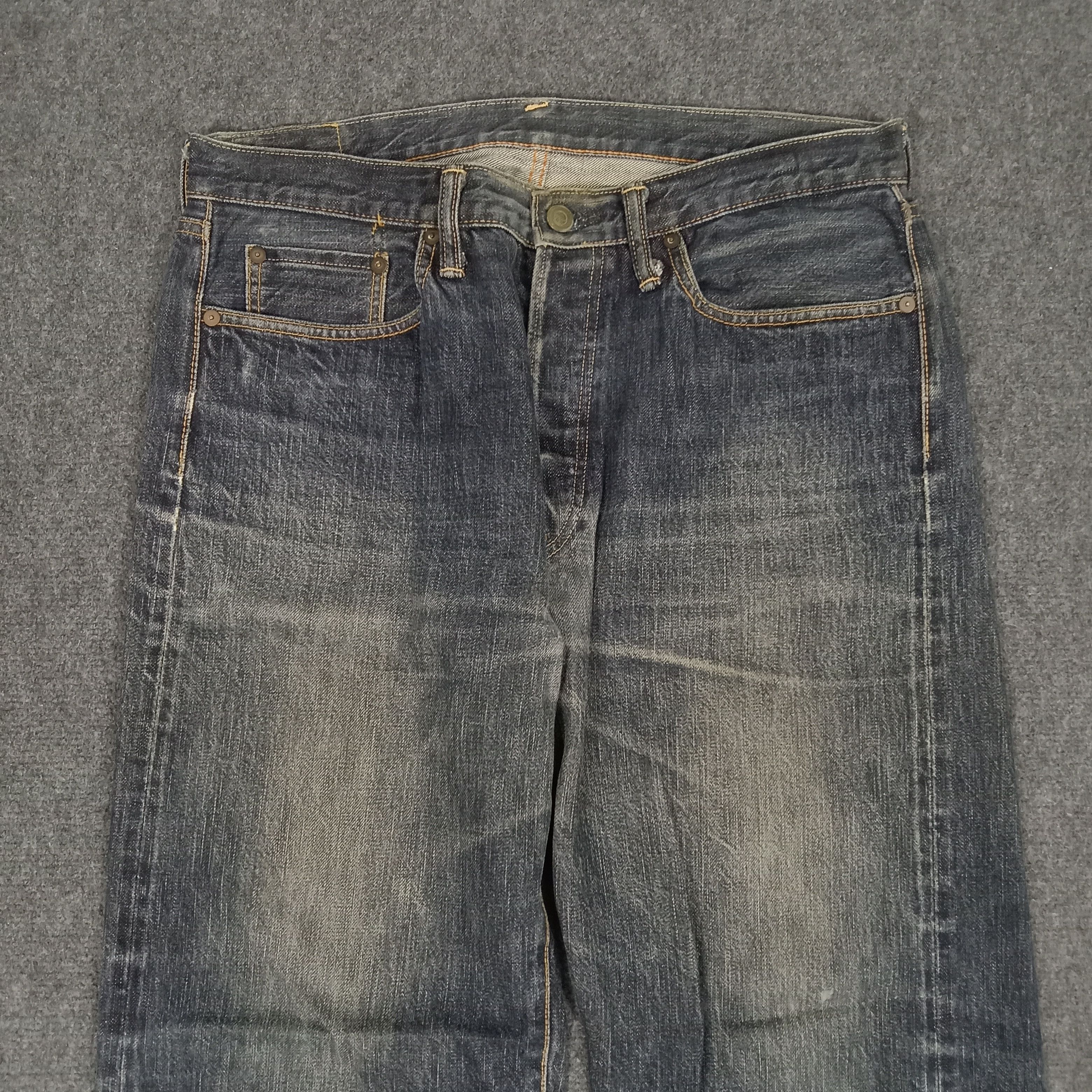 45rpm × Japanese Brand × Vintage 45rpm Japanese Brand Denim Jeans Size US 33 - 5 Thumbnail