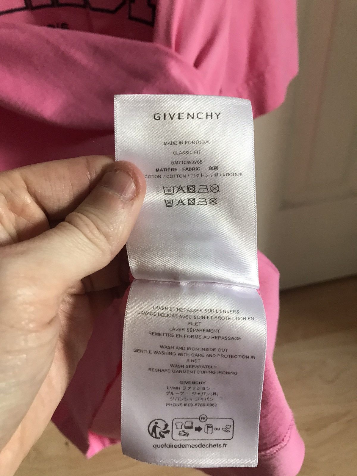 Givenchy Givenchy College Embroided T-Shirt Size US L / EU 52-54 / 3 - 6 Thumbnail