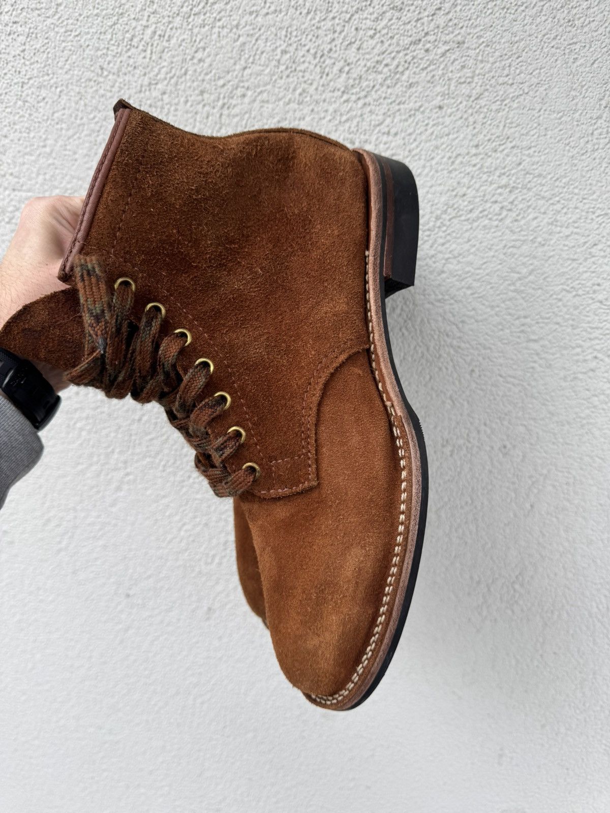 WESCO Wesco X Iron Heart Jonhannes Suede Brown Boots Size 10D Size US 11 / EU 44 - 4 Thumbnail