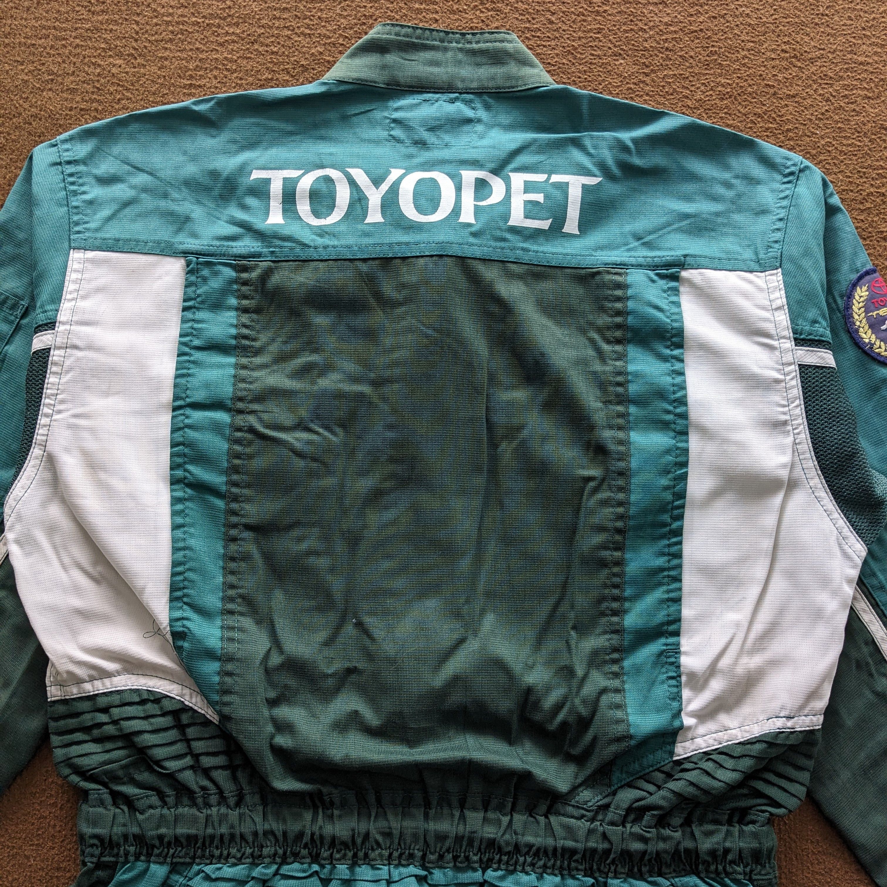 Vintage Vintage TOYOTA TOYOPET Japanese Coverall Workwear Jacket Size US S / EU 44-46 / 1 - 3 Thumbnail
