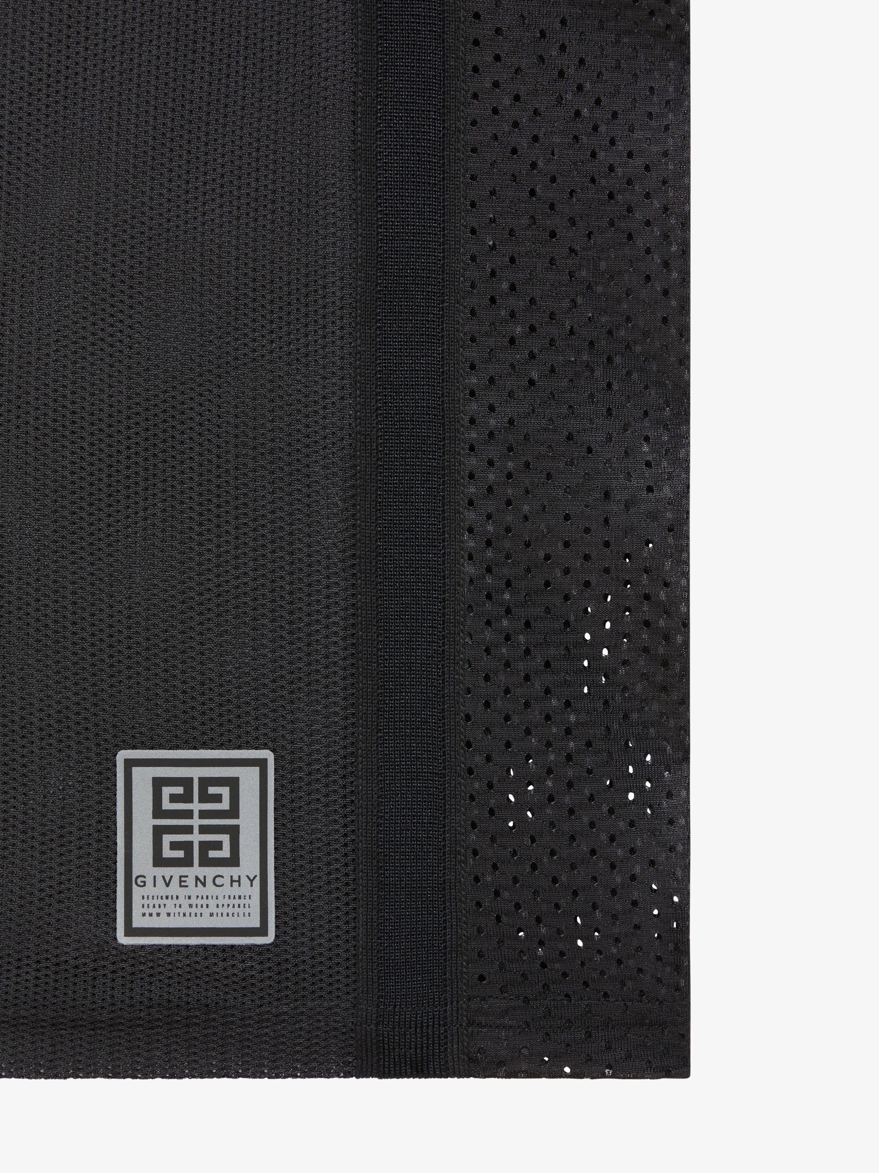 Givenchy o1mle0125 Basketball Logo Tank Top In Mesh in Black Size US L / EU 52-54 / 3 - 2 Thumbnail