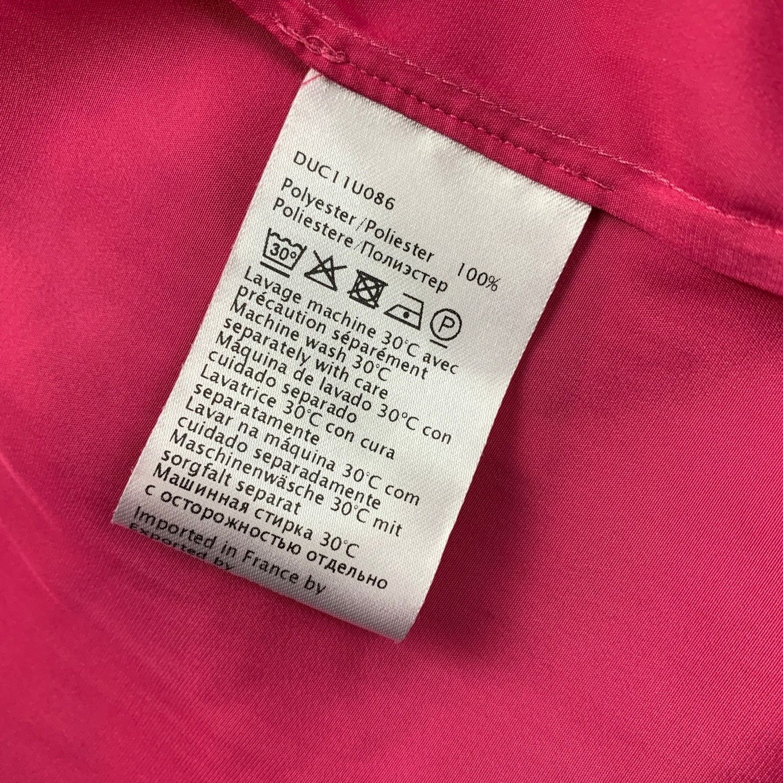 Other GERARD DAREL Size 14 Fuchsia Polyester Casual Top Size XL / US 12-14 / IT 48-50 - 4 Thumbnail