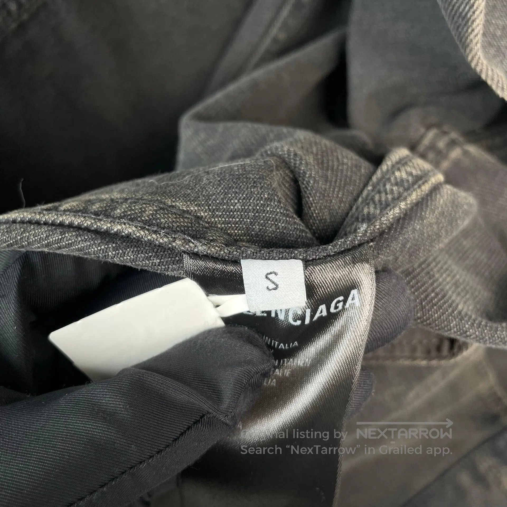 Balenciaga Balenciaga Black splatter double B graffiti logo single-br Size US S / EU 44-46 / 1 - 6 Thumbnail