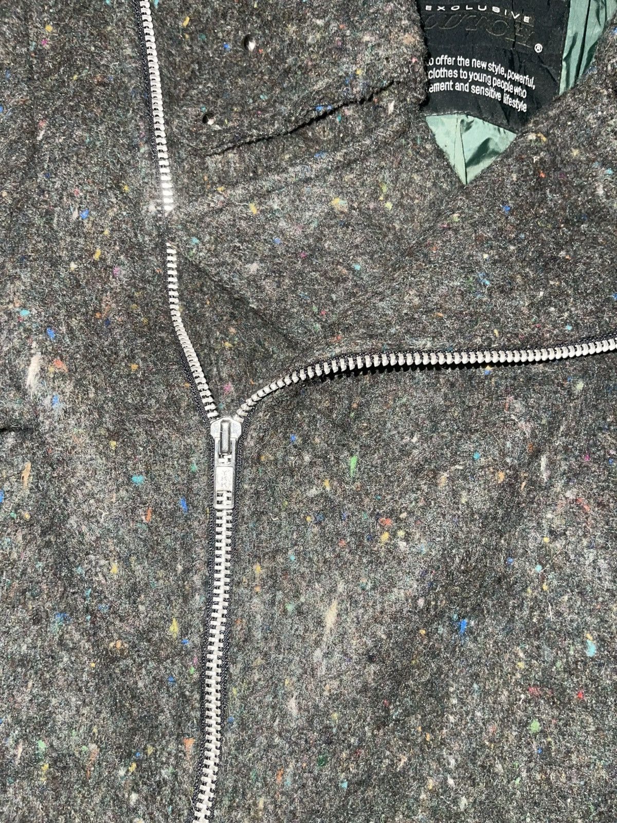 Japanese Brand Exclusive Clutch Double Collar Punk Jacket Japan Size S / US 4 / IT 40 - 4 Thumbnail