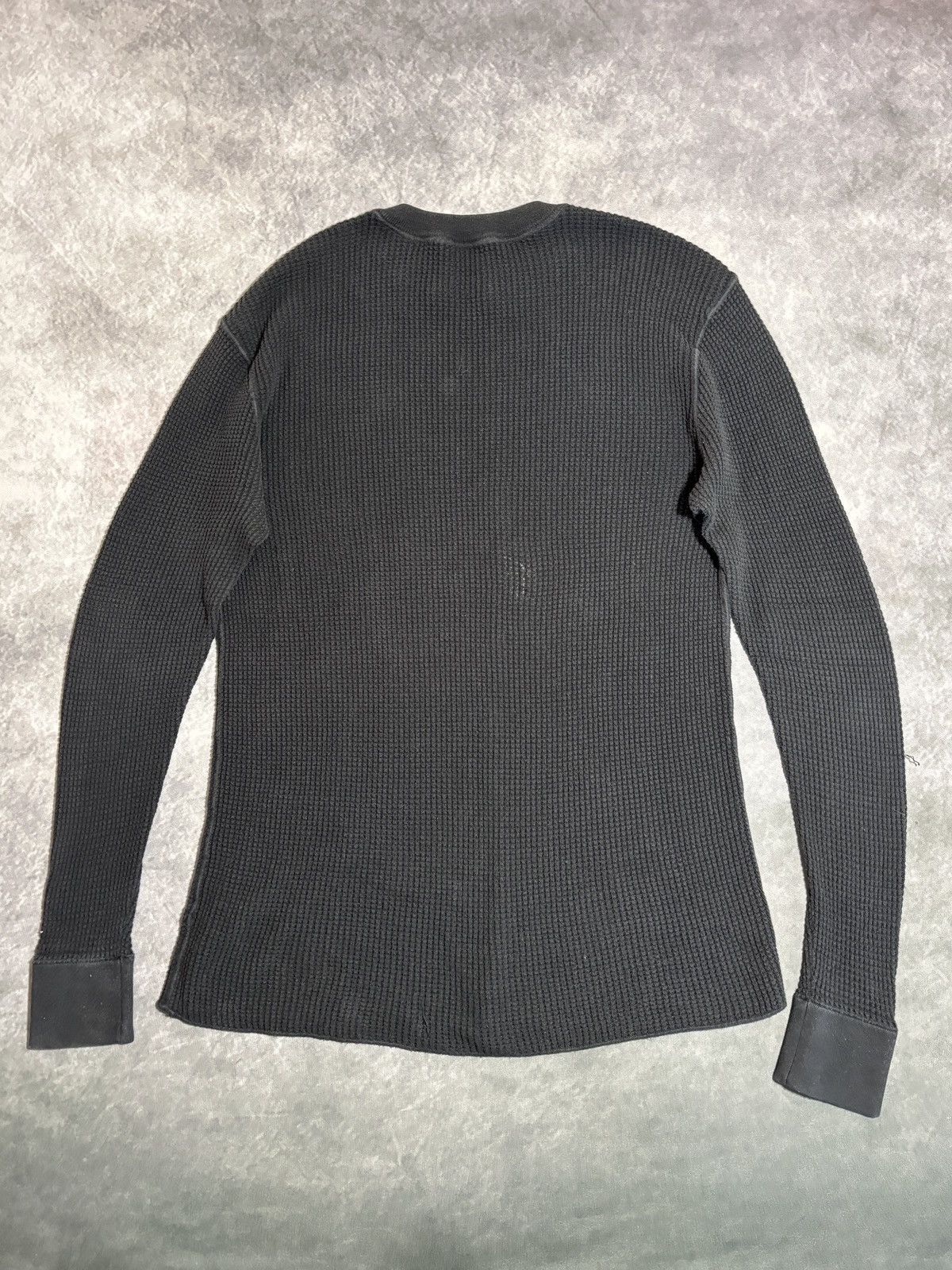 Alexander Wang Alexander Wang Thermal Longsleeve Waffle Knit Shirt Small OS Size US L / EU 52-54 / 3 - 9 Thumbnail