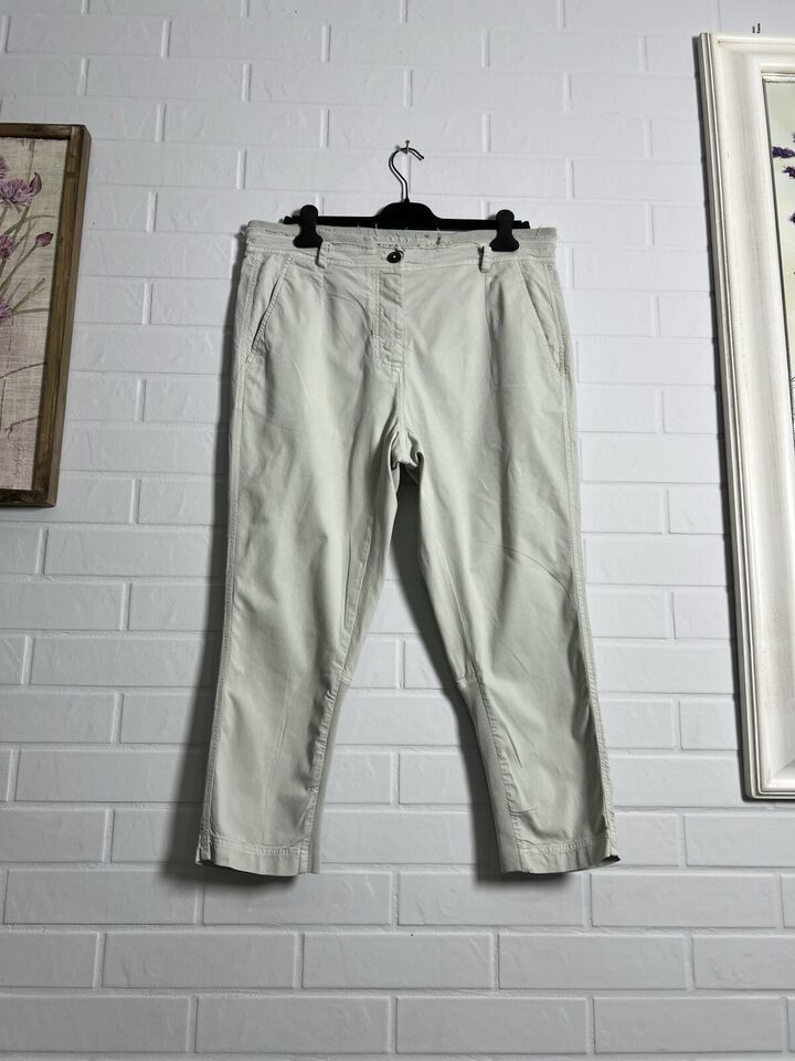 Rundholz Rundholz DIP Women’s Pants Grey Feels Cotton Size L-XL Size 32" / US 10 / IT 46 - 1 Thumbnail