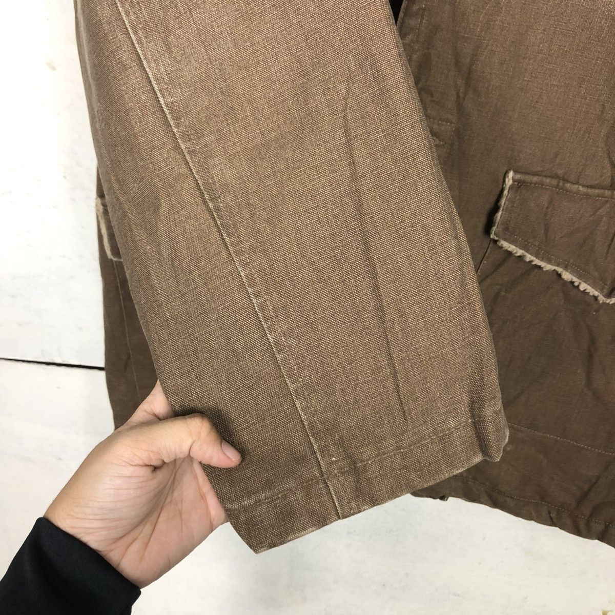 🔥VINTAGE CHORE JACKET DETROIT BLANKET CORISCO ISSEY MIYAKE