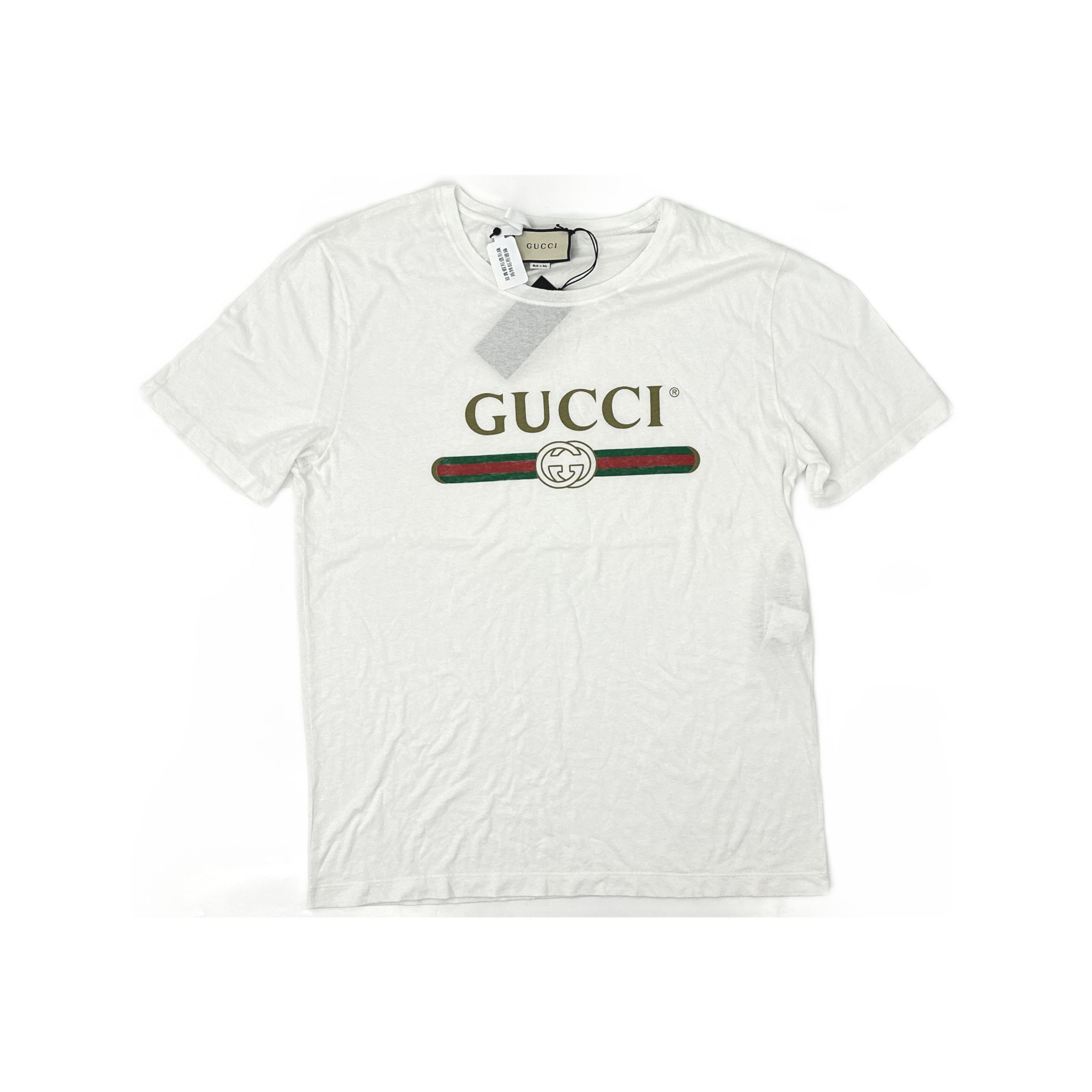 Gucci Gucci Logo Graphic T-Shirt Size XL Size US XL / EU 56 / 4 - 1 Thumbnail
