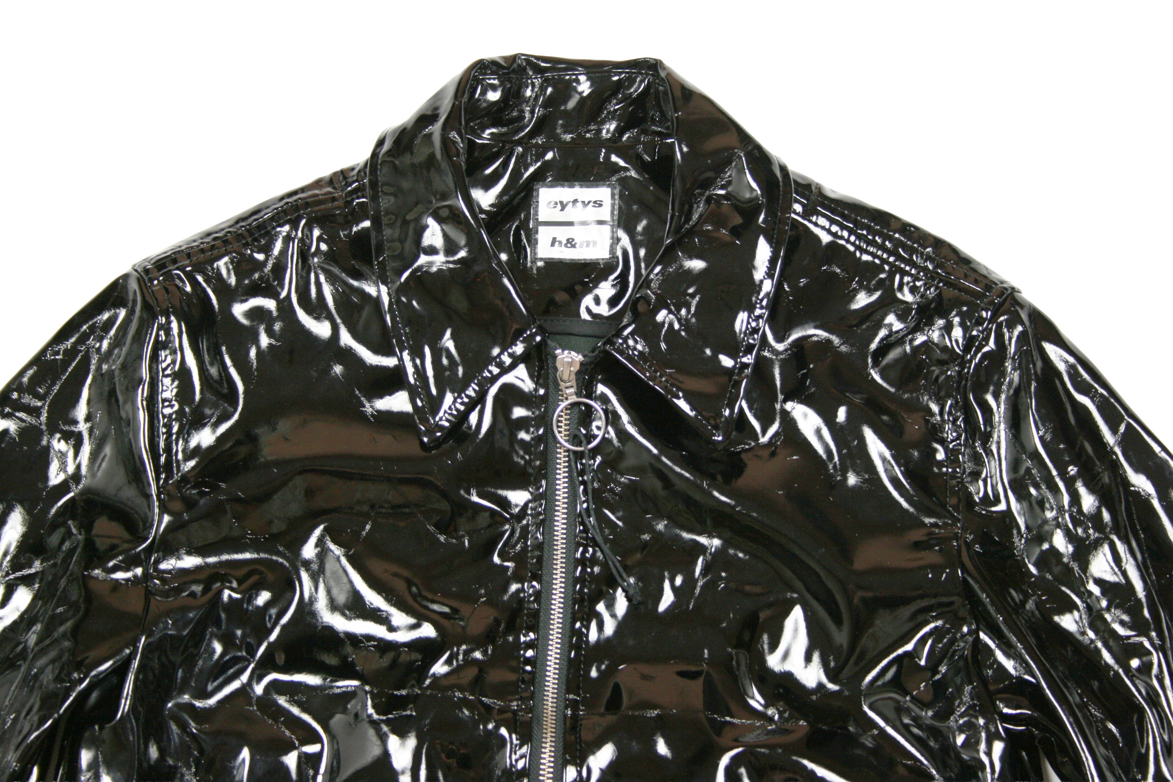 Eytys X H&M Latex Vinyl Patent Jacket Size XS / US 0-2 / IT 36-38 - 3 Thumbnail