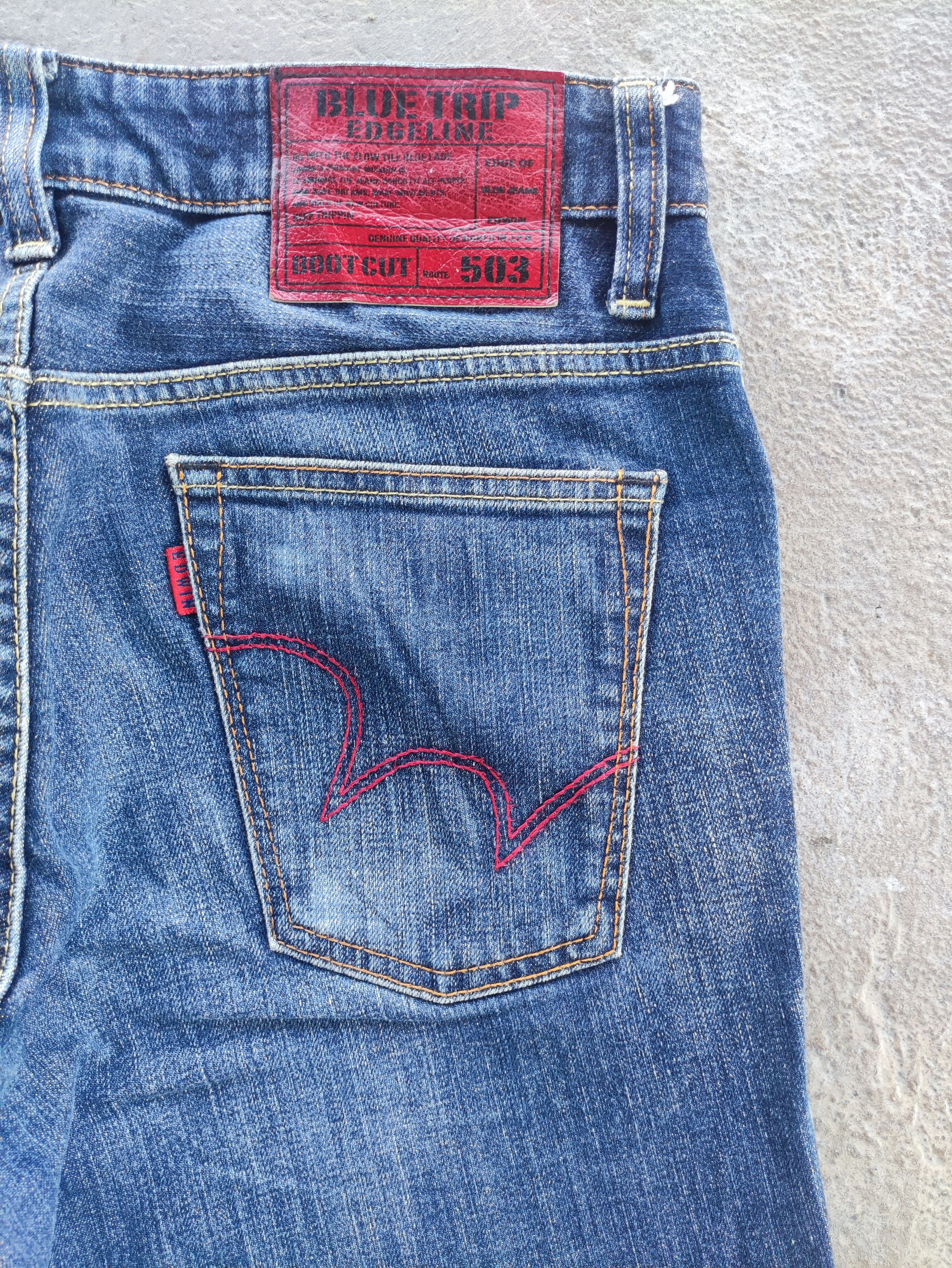 Edwin × Jean Vintage Edwin 503 BOOT Jeans Faded Denim Pants FLARED W32 Size US 34 / EU 50 - 13 Thumbnail