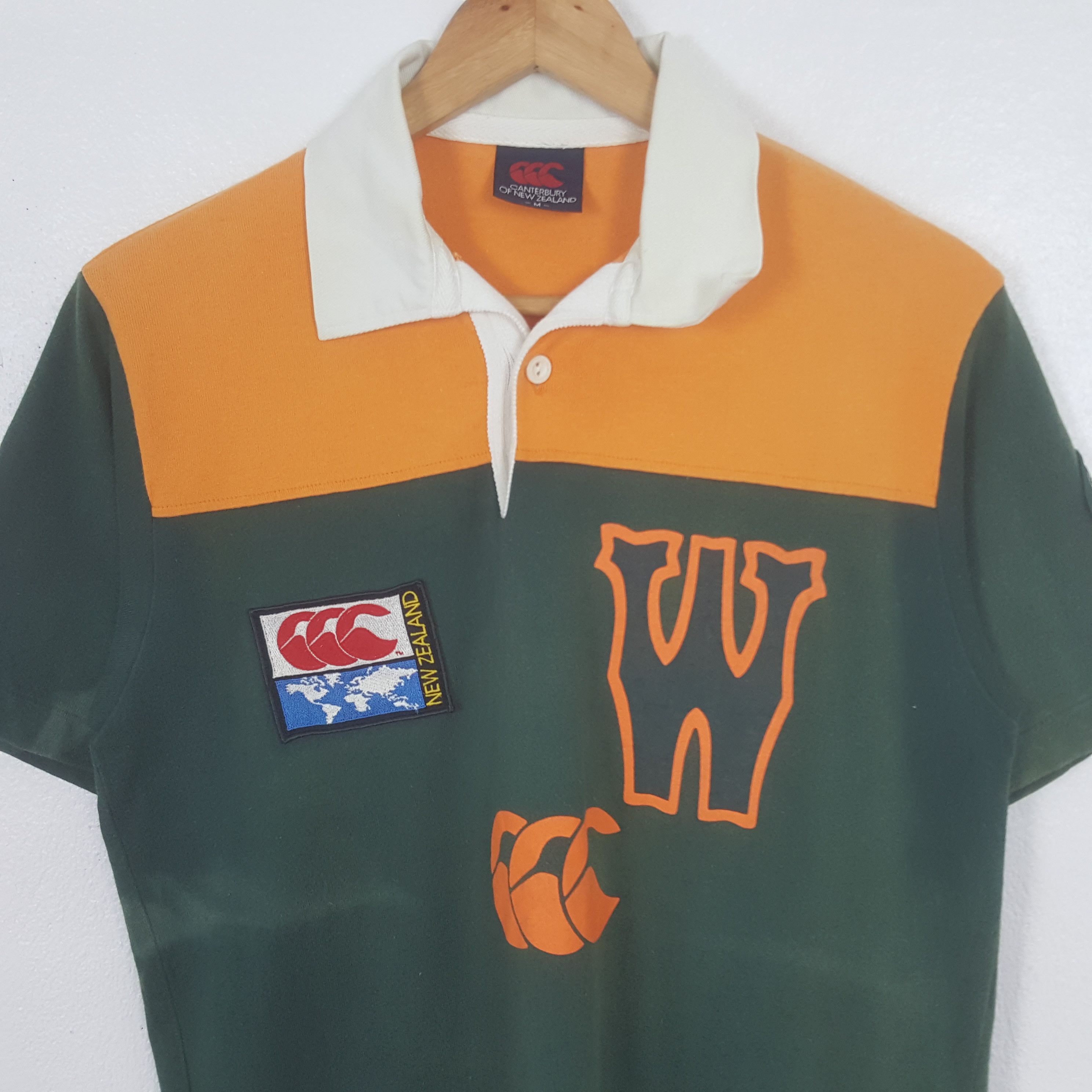 Canterbury of New Zealand Vintage Canterbury of New Zealand Rugby Polo Shirt C319N69 Size US M / EU 48-50 / 2 - 2 Thumbnail