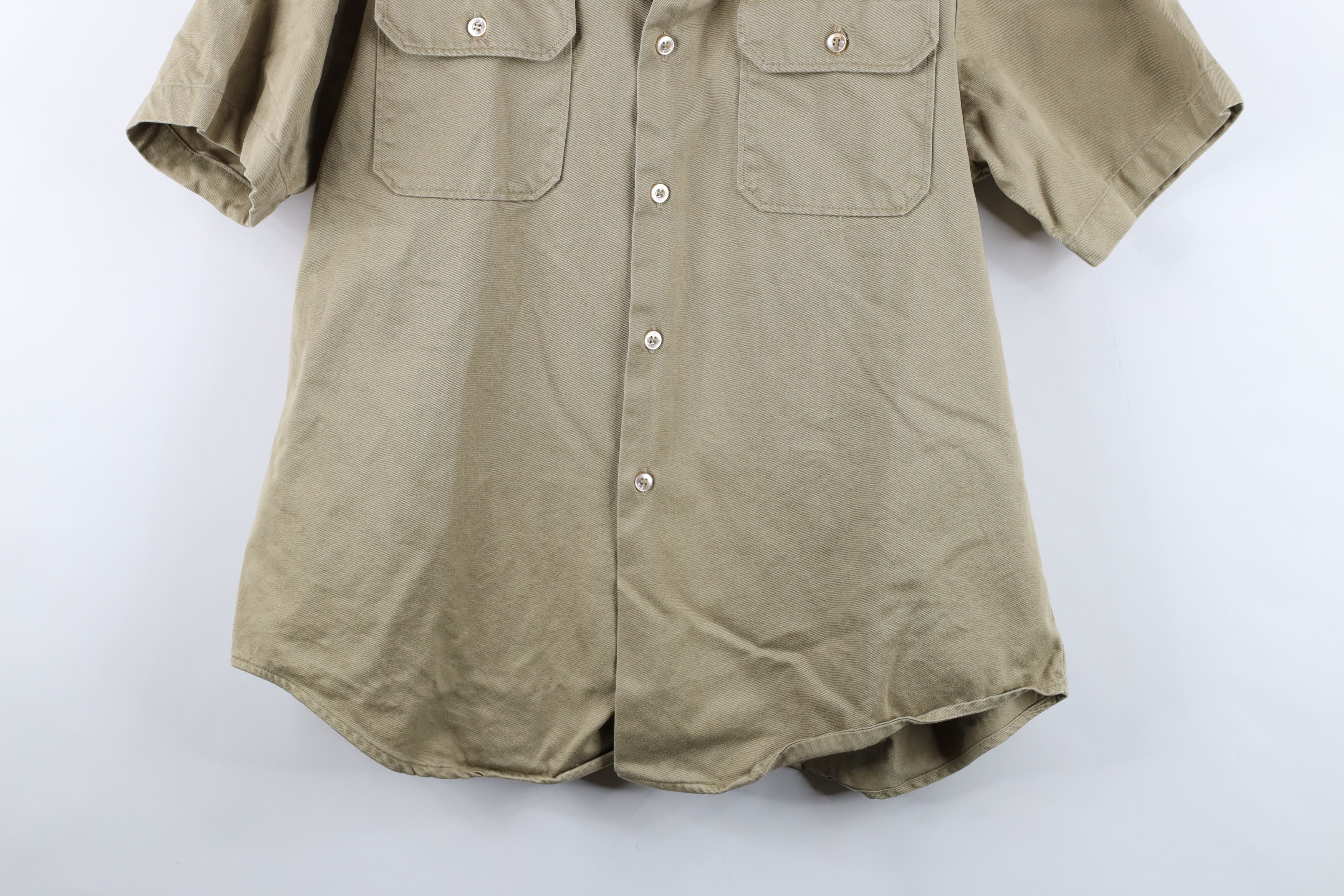 Vintage Vintage 60s 70s Vietnam War Field Combat Button Shirt USA Size US L / EU 52-54 / 3 - 3 Thumbnail