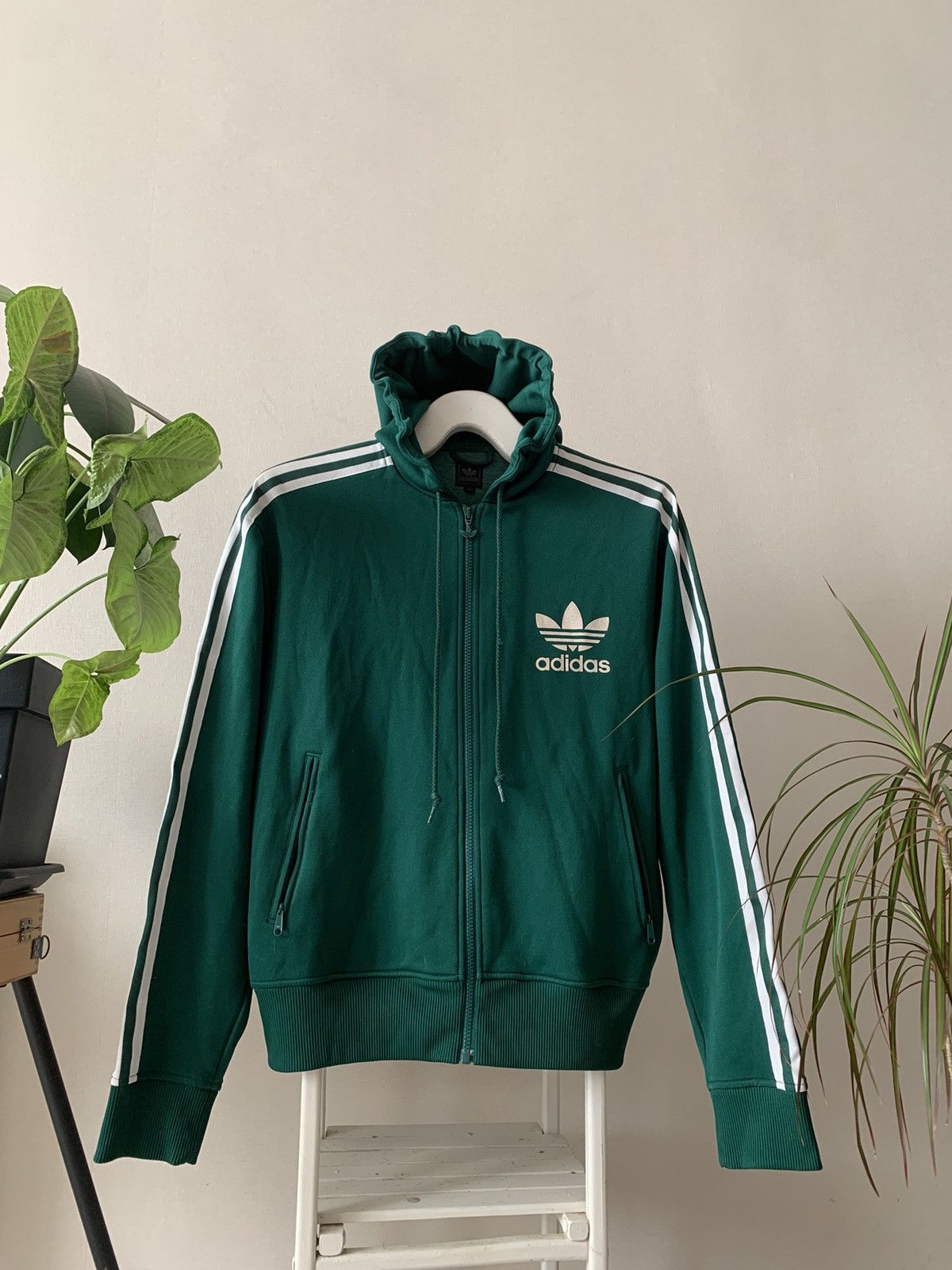 Vintage Adidas Y2K vintage Cropped Track Zip Hoodie opium y-3 Size US M / EU 48-50 / 2 - 1 Thumbnail