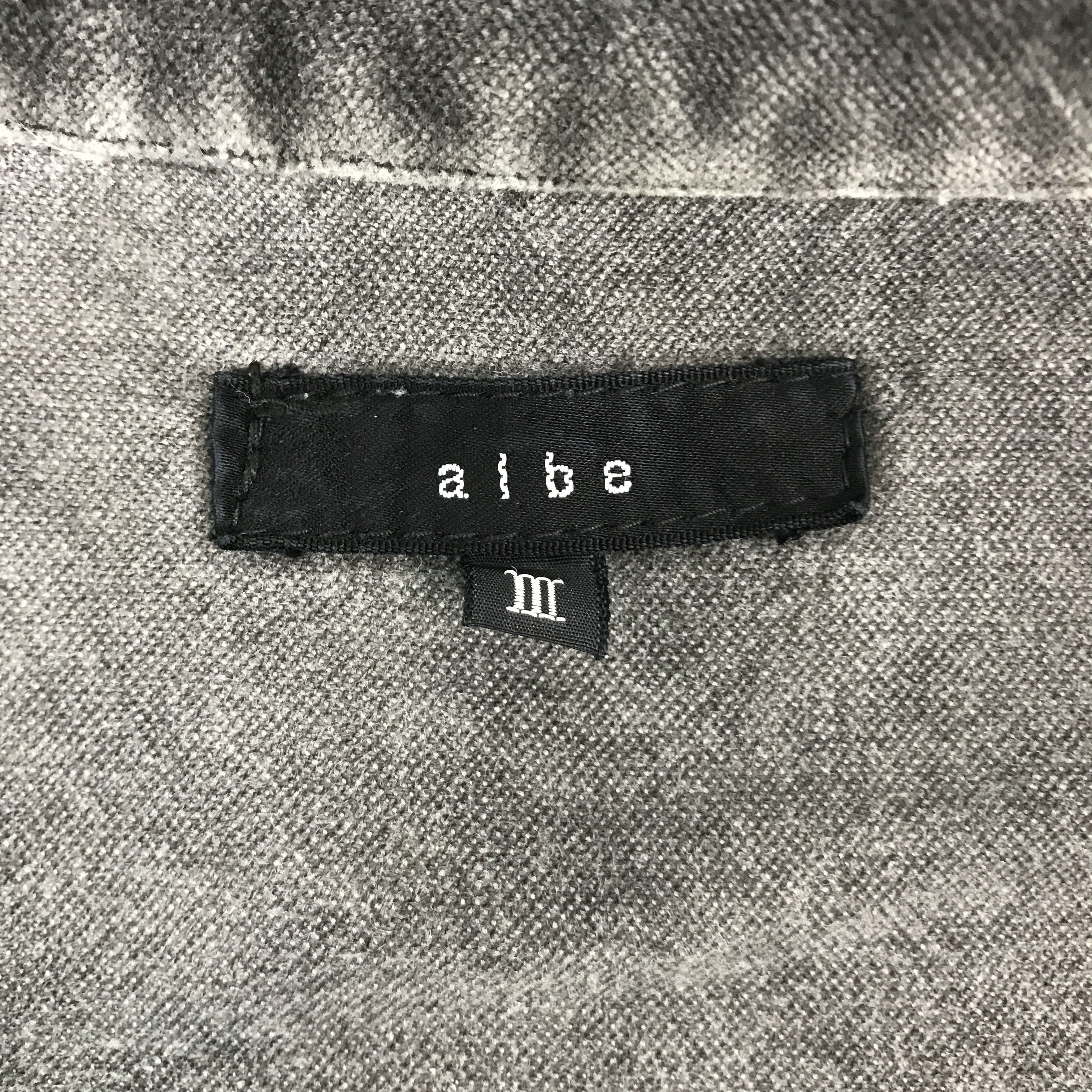 Japanese Brand Distressed style jacket albe Japan black jacket Size US L / EU 52-54 / 3 - 10 Thumbnail