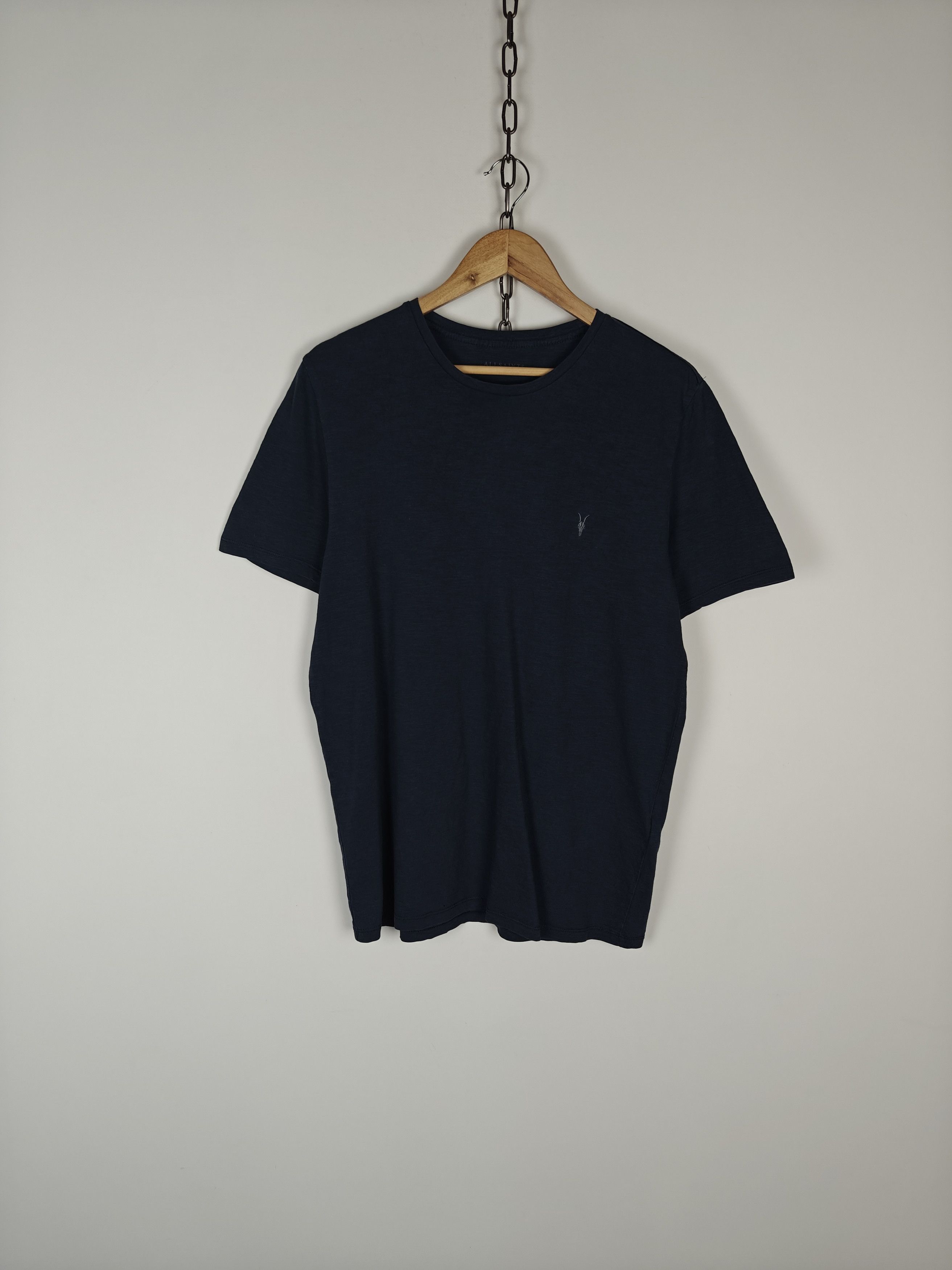 Allsaints Allsaints Soul Crew T-Shirt Blue Tee size L Size US L / EU 52-54 / 3 - 1 Thumbnail