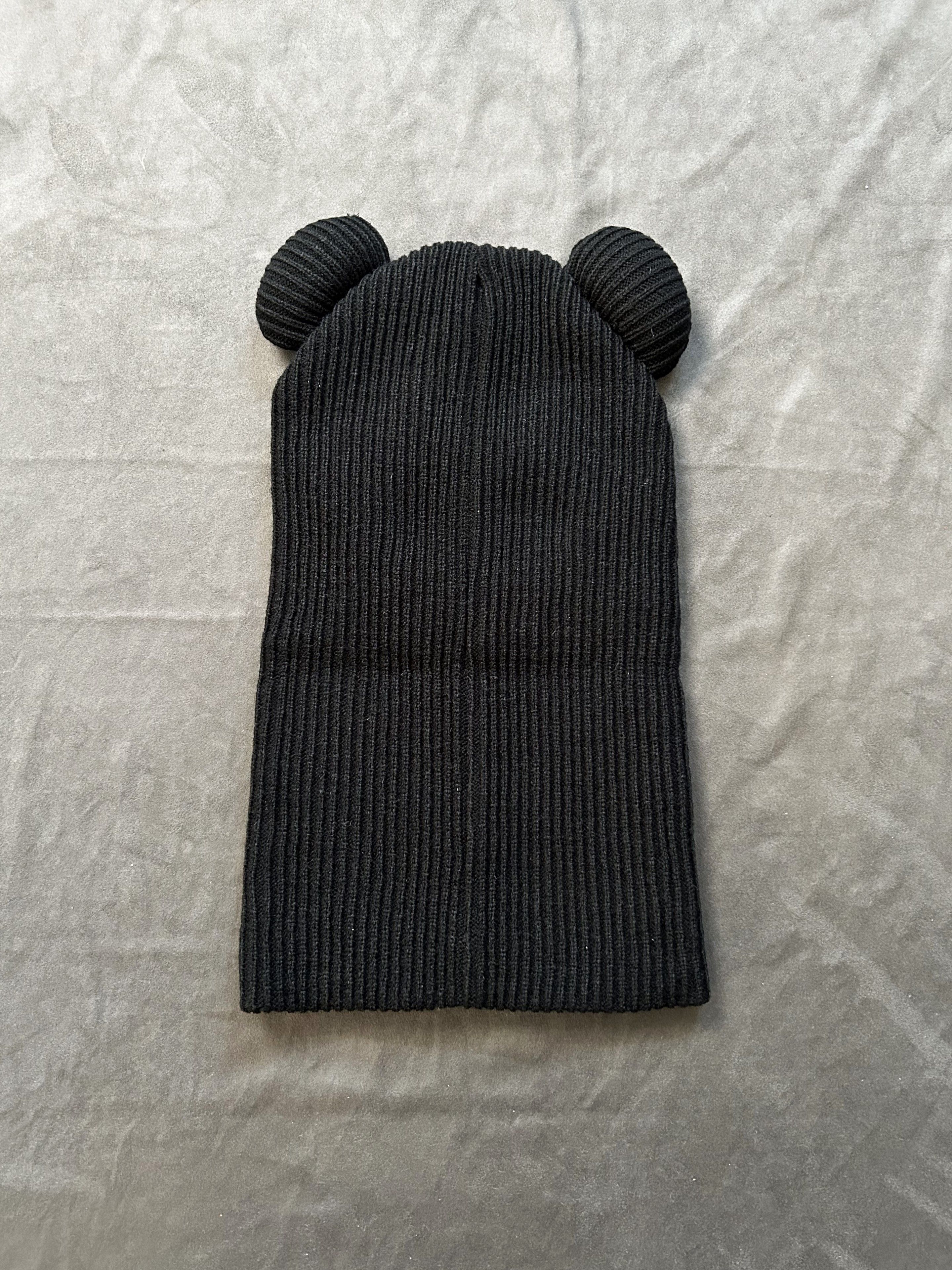 Japanese Brand Deadstock Box Boys Retro Hearts Black Balaclava Ski Mask OS Size ONE SIZE - 6 Thumbnail