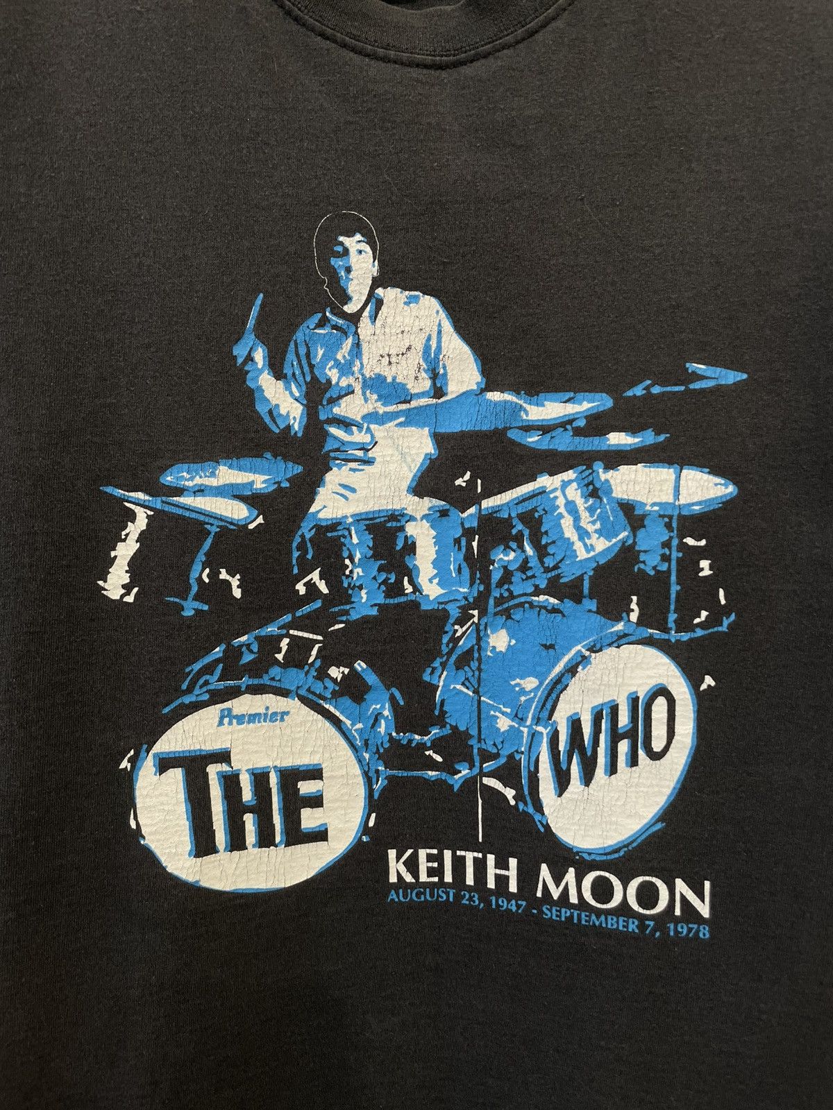 Band Tees × Vintage The Who Kaite Moon T-Shirt Tee Size US M / EU 48-50 / 2 - 3 Thumbnail