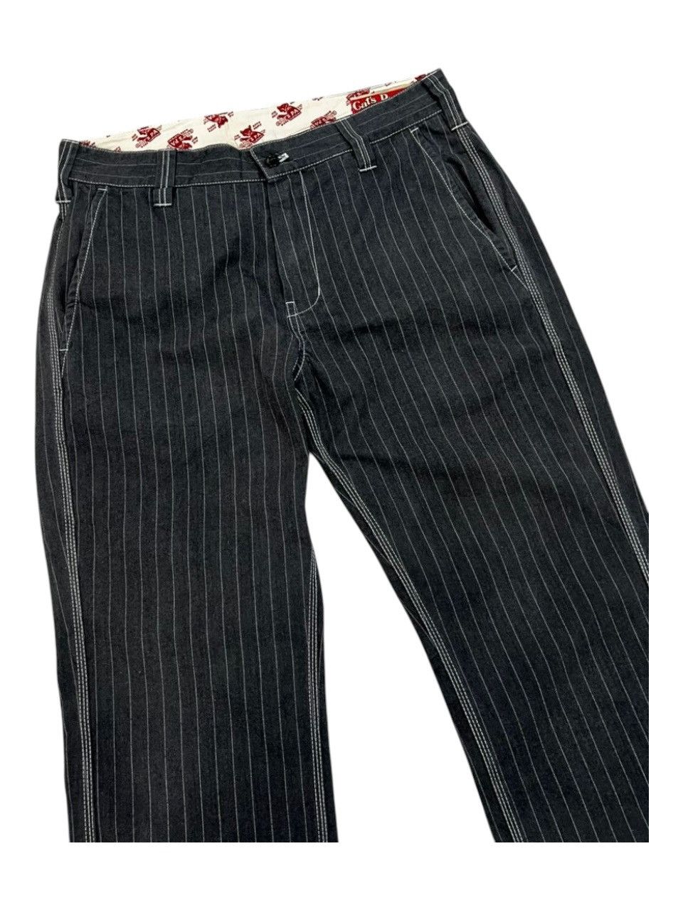 CAT'S PAW × Toyo Enterprises Cat’s Paw by Toyo Enterprise Stripes Pants Size US 32 / EU 48 - 4 Thumbnail