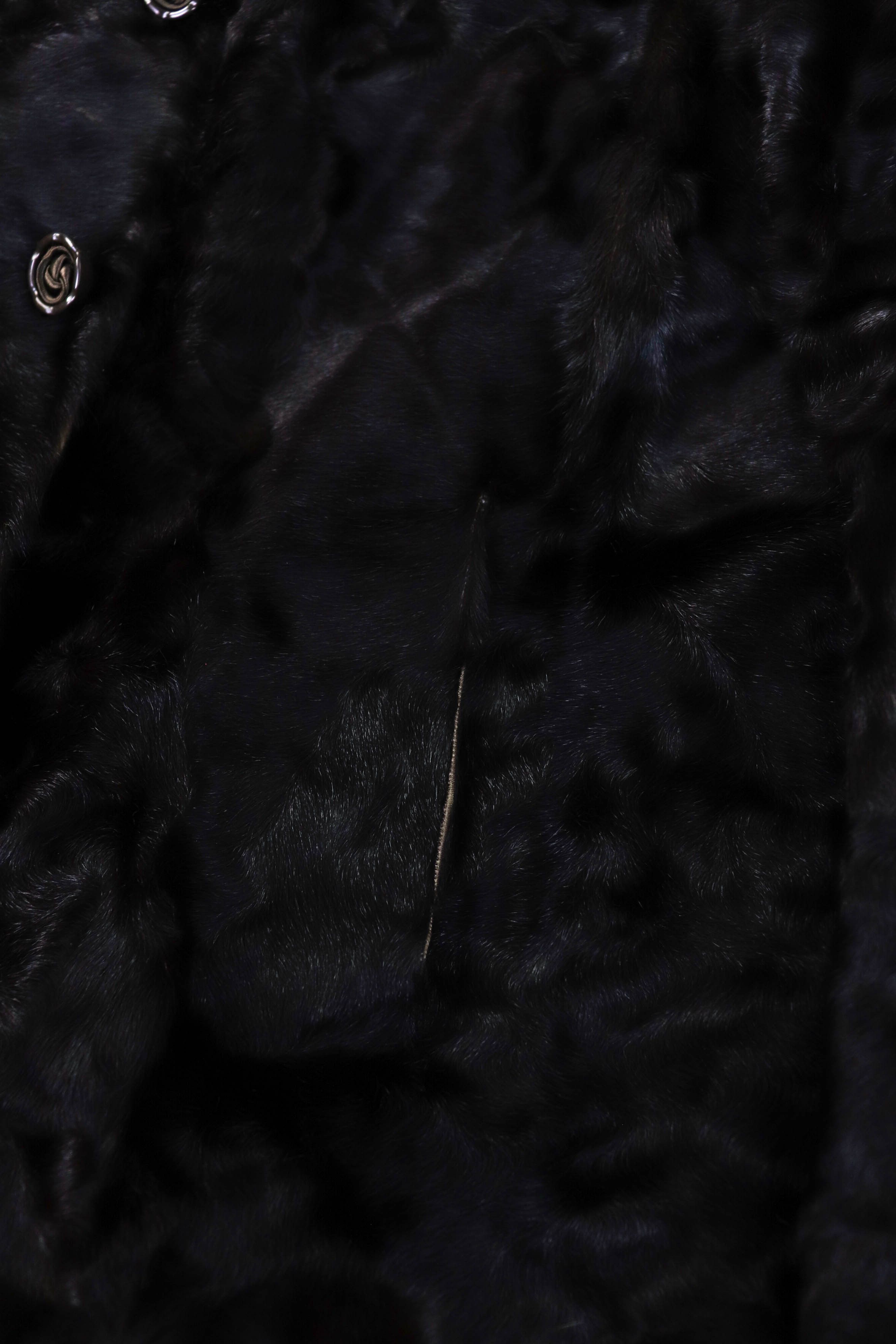 Vintage Vintage Jean Zigrand Fourrures Luxembourg Brown Fur Coat Size XL / US 12-14 / IT 48-50 - 11 Thumbnail