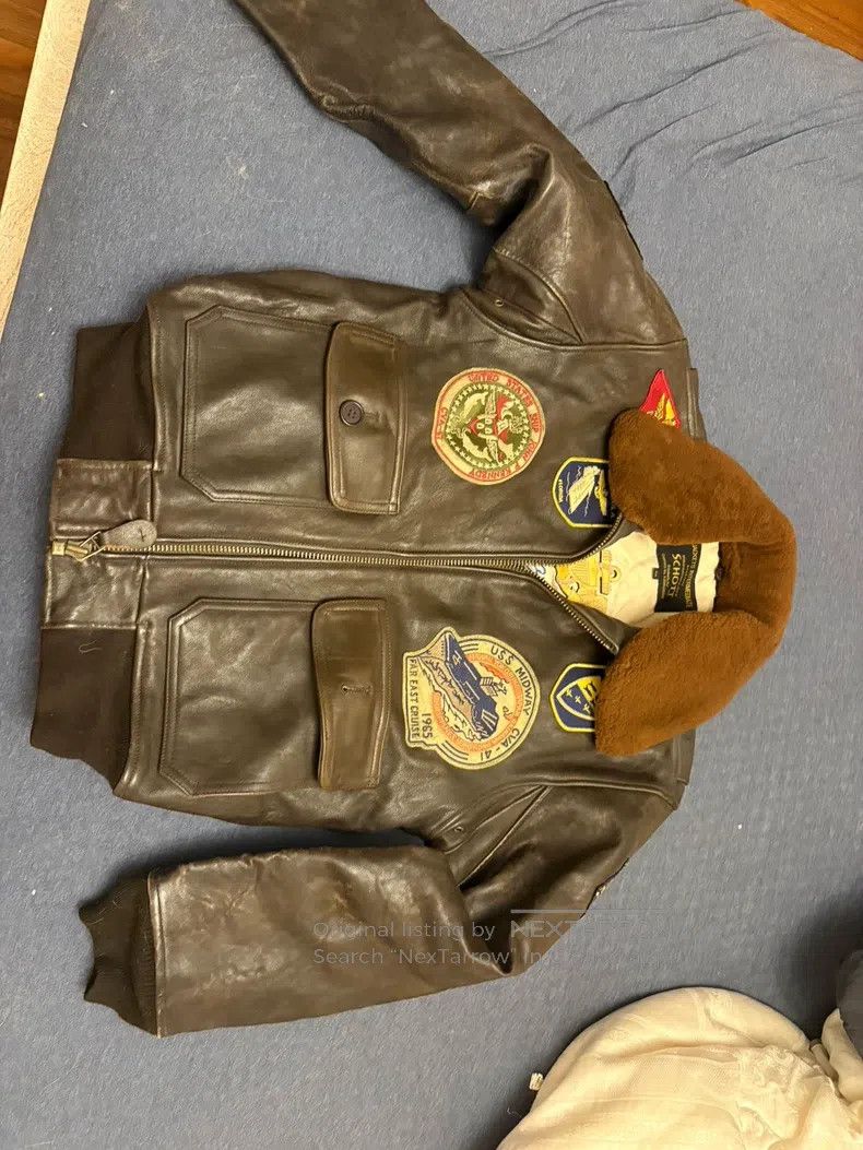Schott Schott G1 leather coat Size US XS / EU 42 / 0 - 1 Thumbnail