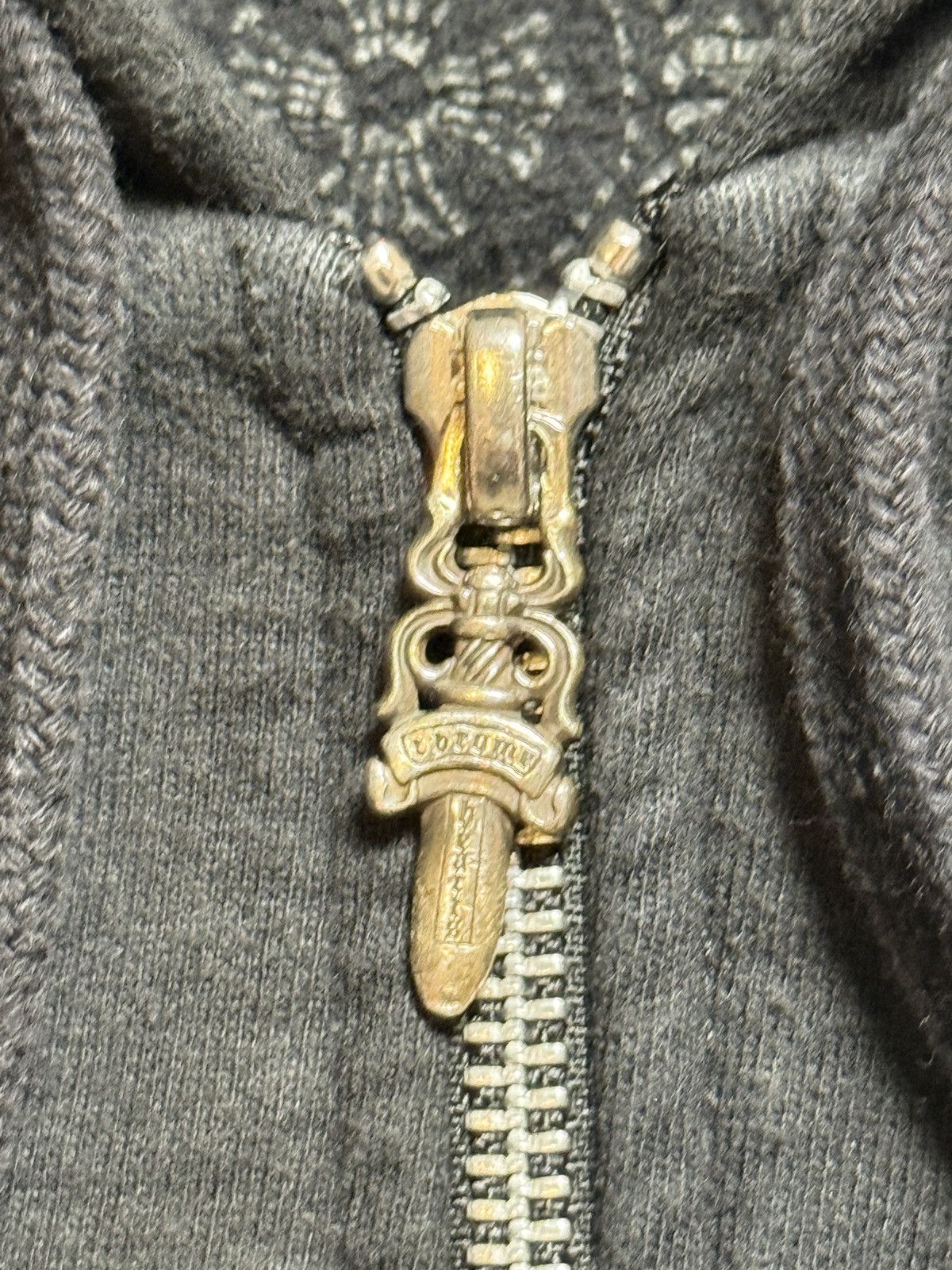 Chrome Hearts Chrome Hearts Las Vegas Horseshoe Logo Zip Up Hoodie Size US XS / EU 42 / 0 - 5 Thumbnail