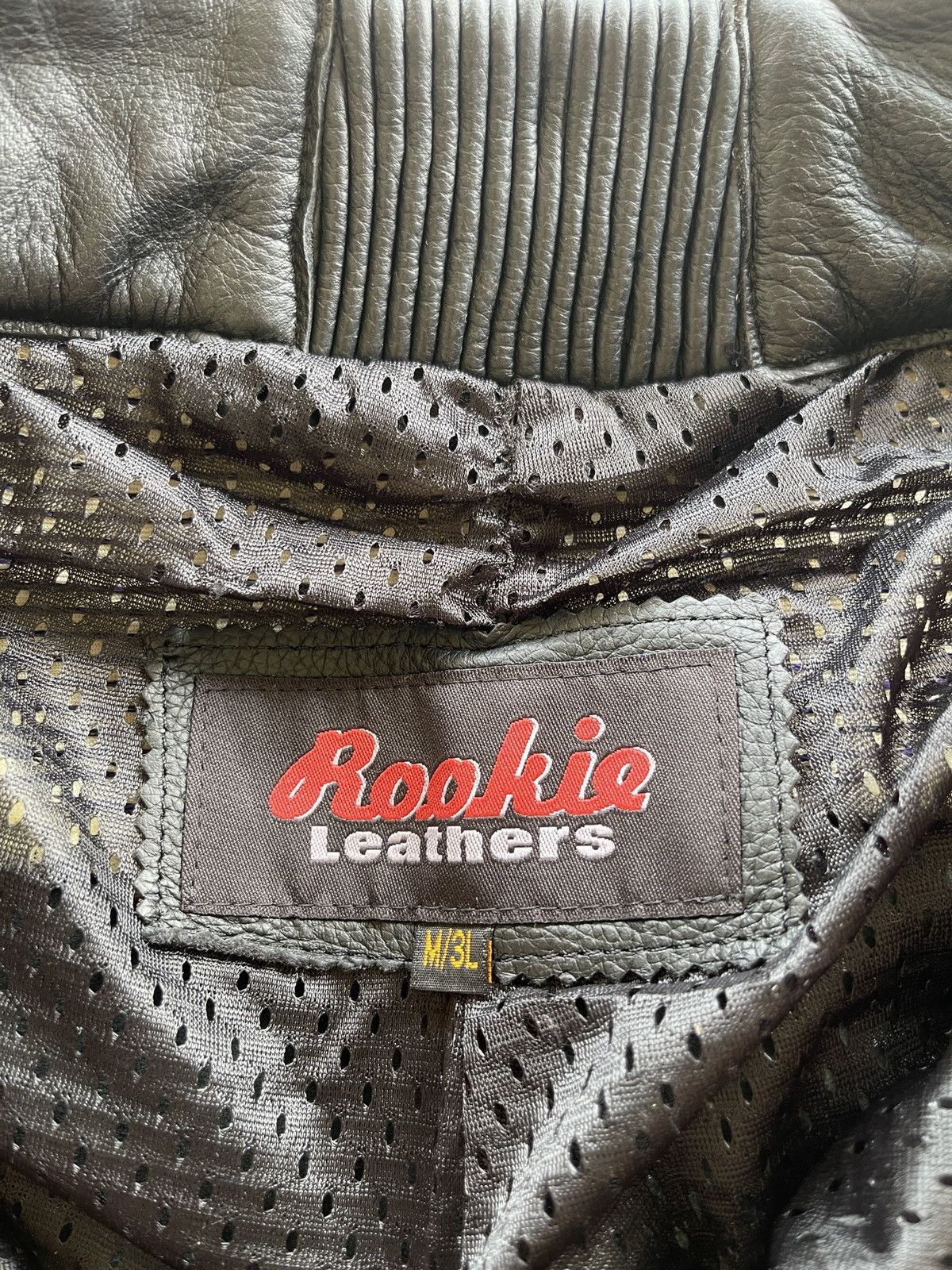 Kadoya Vintage Rookie RLP-1409 Bikers Leather Pants Size US 31 - 10 Thumbnail