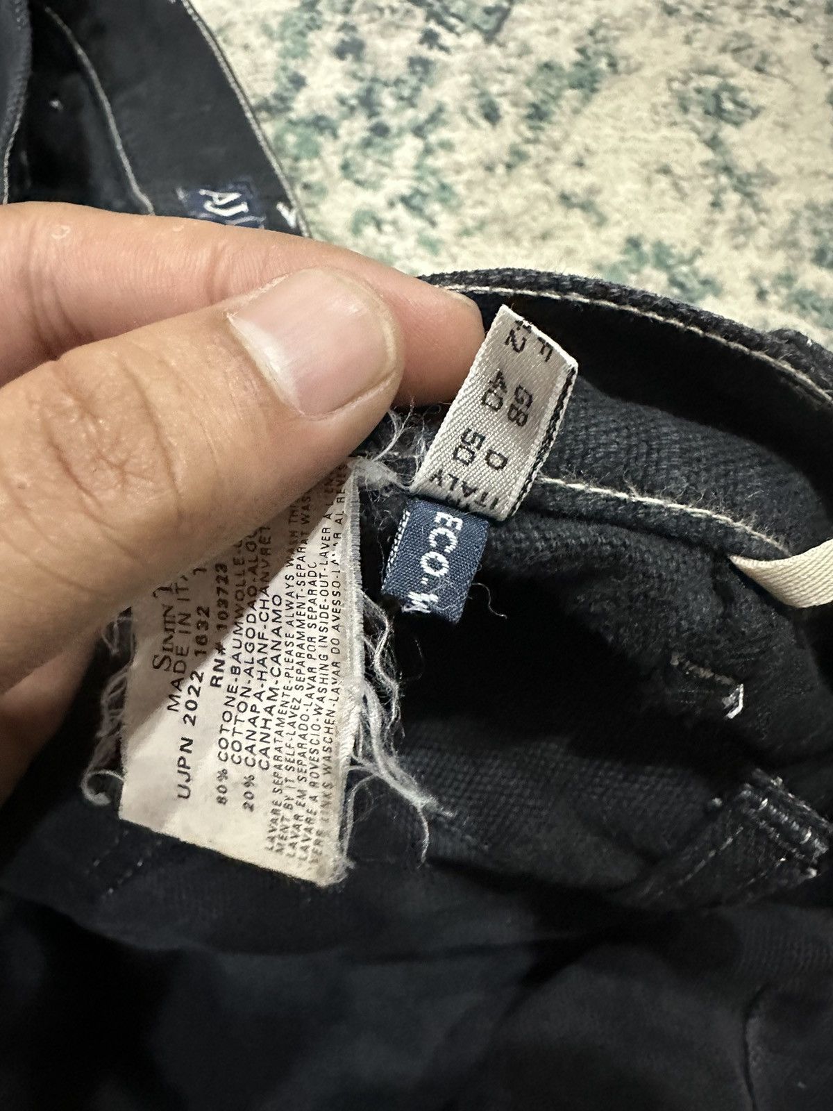 Armani Vintage Armani Cargo Double Zipper Double Knee Baggy Pants Size US 32 / EU 48 - 9 Thumbnail