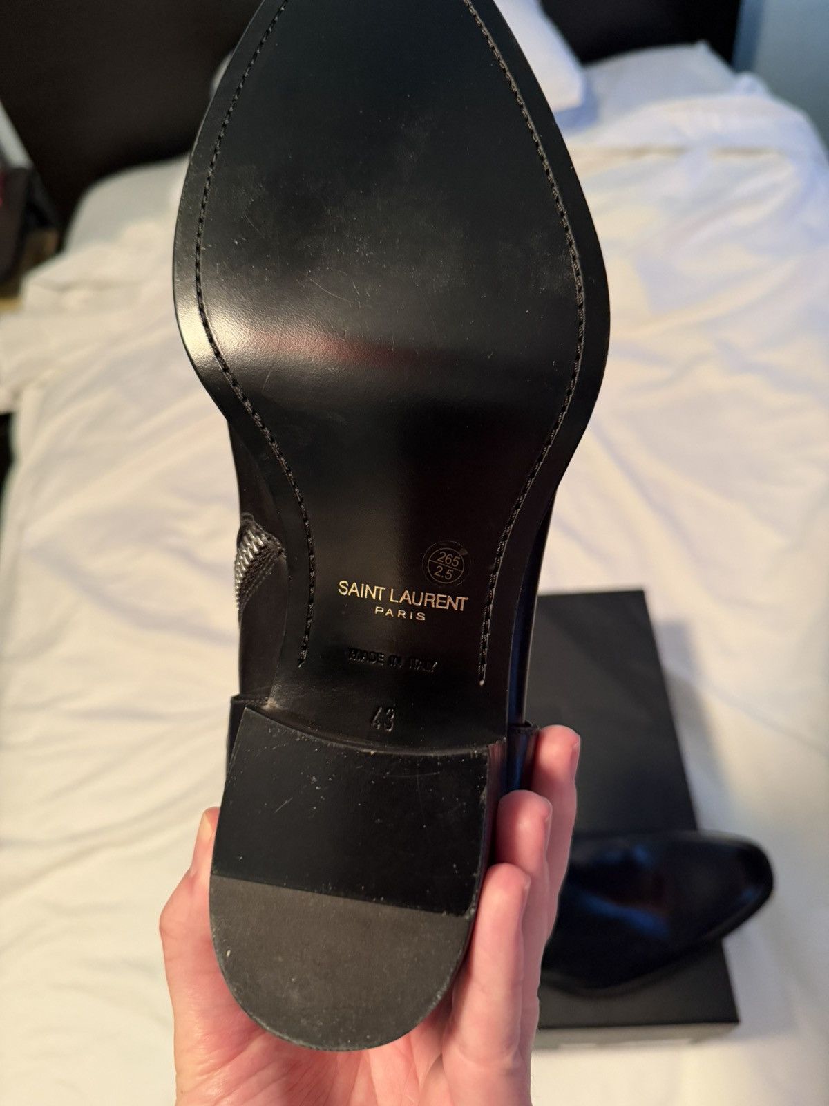 Saint Laurent Paris Brand New FW13 Black Leather Harness Boot Size US 10 / EU 43 - 7 Thumbnail
