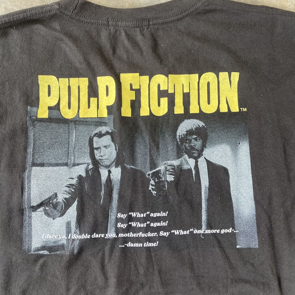 Japanese Brand × Vintage 🔥Rare🔥🇯🇵Wego Potrait Scene Of Pulp Fiction Movie Promo Tee Size US L / EU 52-54 / 3 - 2 Thumbnail