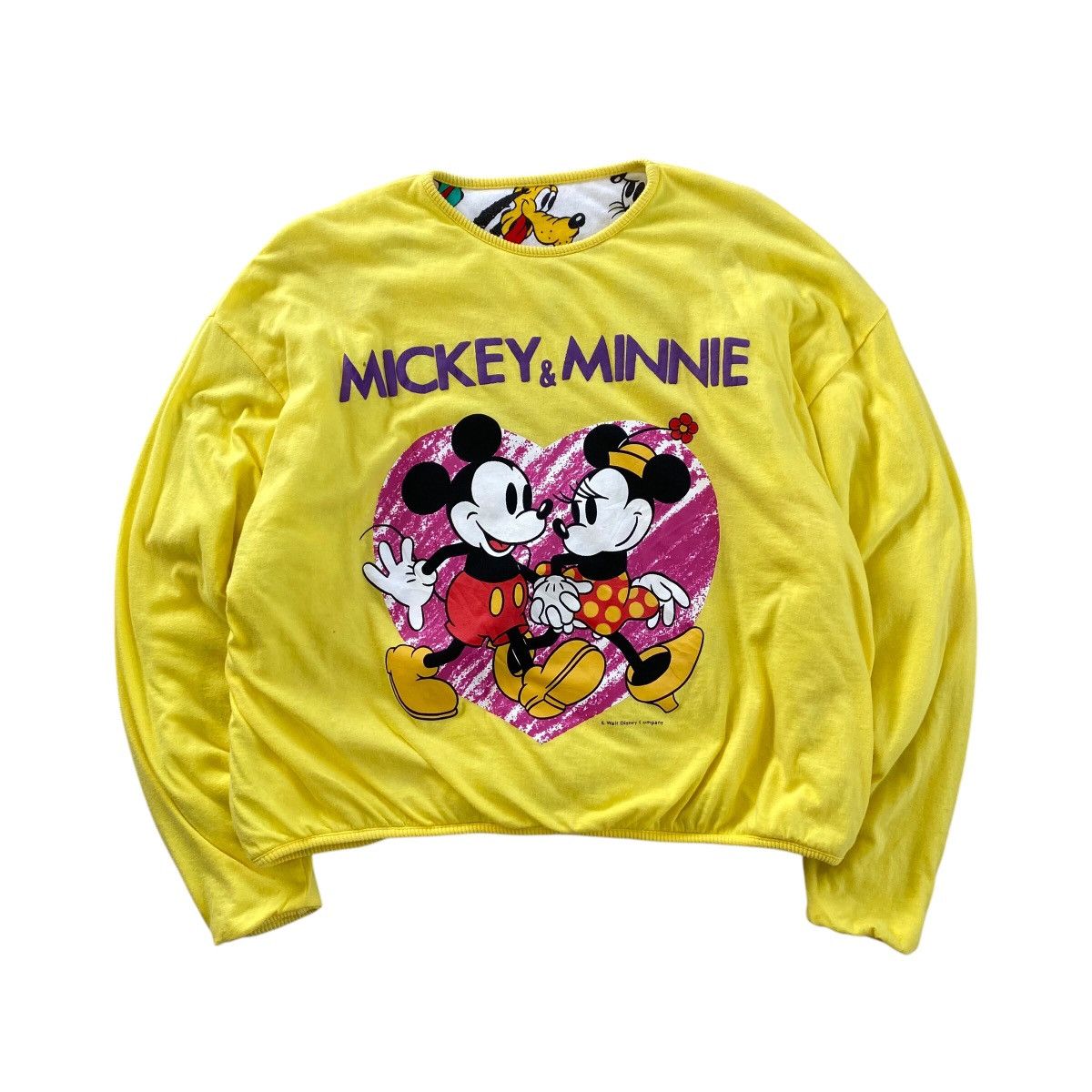 Disney × Mickey Mouse × Vintage MICKEY MOUSE and His Friend Nice Design Reversible Size US L / EU 52-54 / 3 - 2 Thumbnail