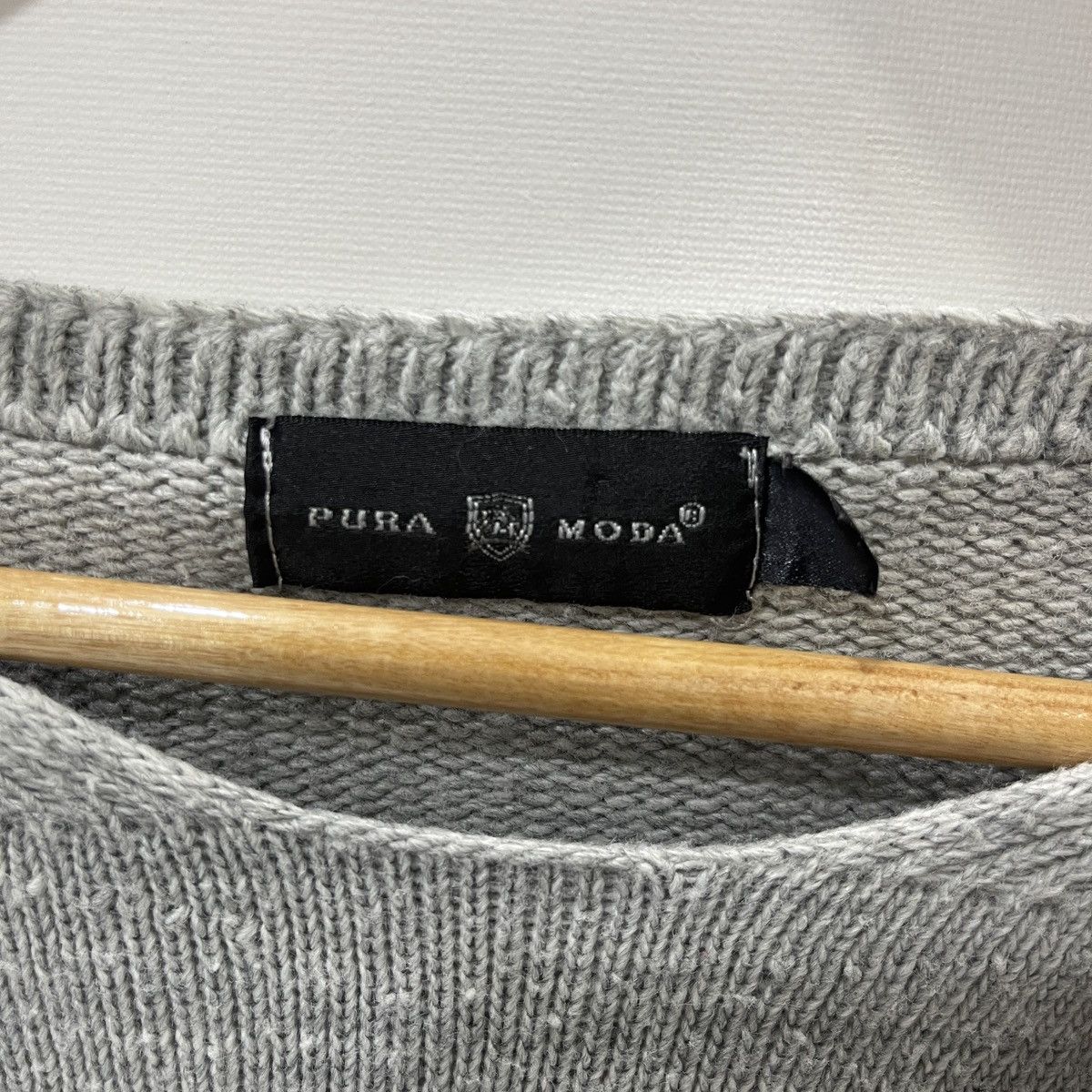 Vintage PURA MODA sweater Acrylic 100% Size S / US 4 / IT 40 - 3 Thumbnail